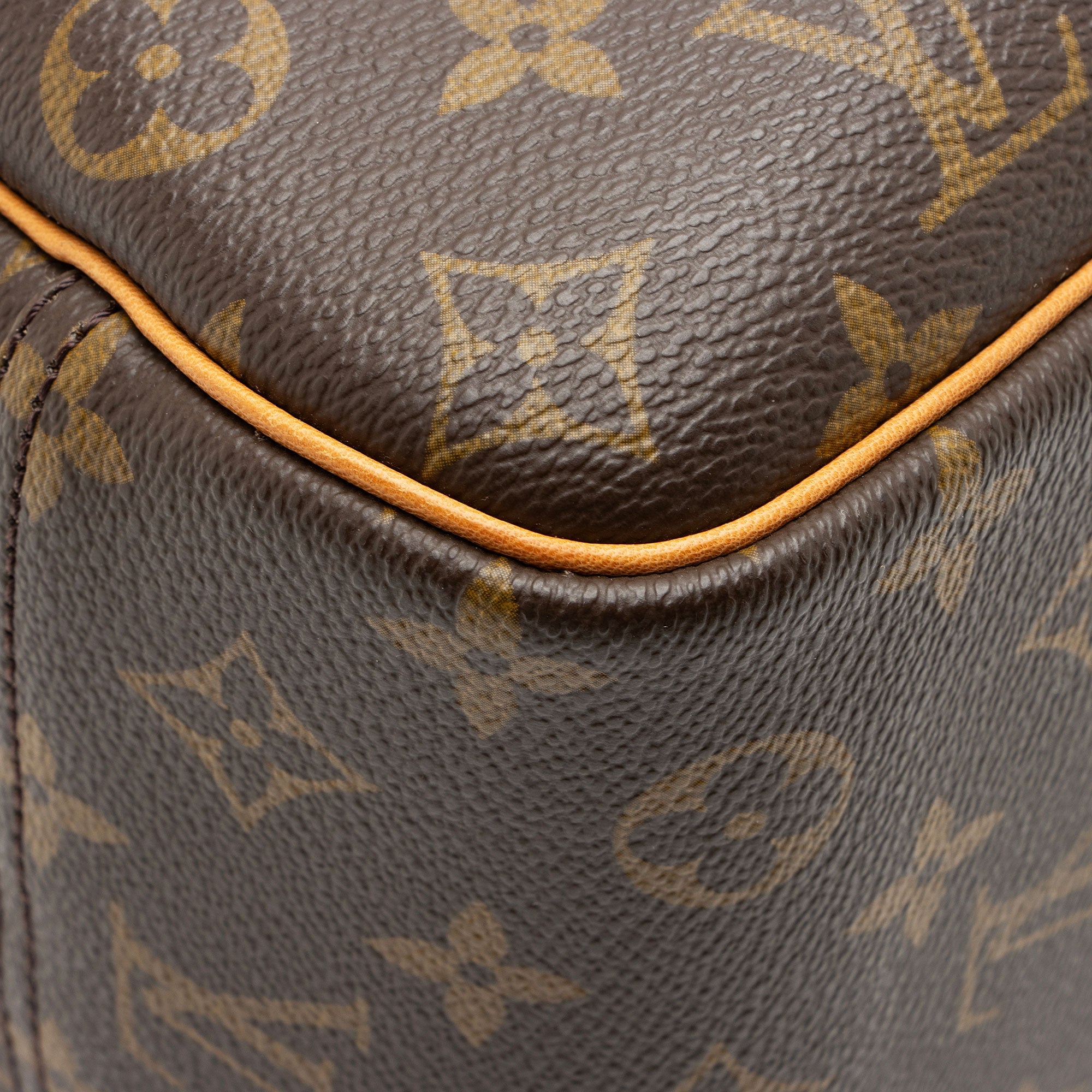 Louis Vuitton Vintage Monogram Canvas Deauville Satchel