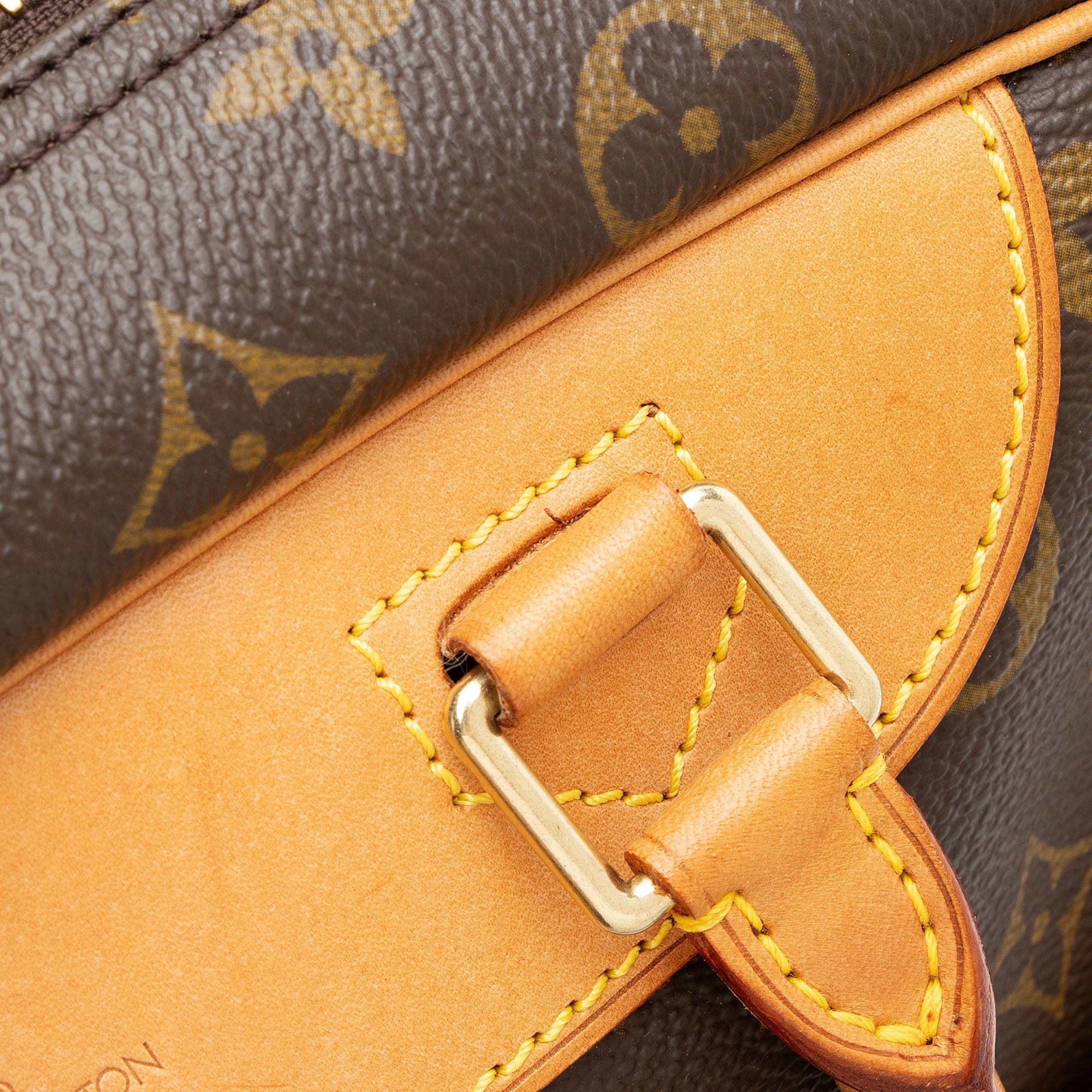 Louis Vuitton Vintage Monogram Canvas Deauville Satchel