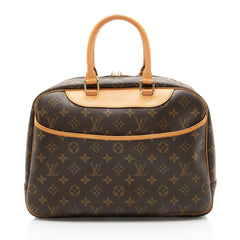 Louis Vuitton Vintage Monogram Canvas Deauville Satchel