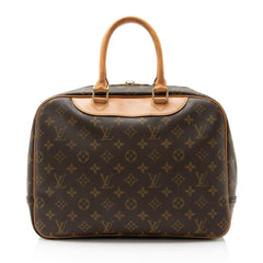 Louis Vuitton Vintage Monogram Canvas Deauville Satchel