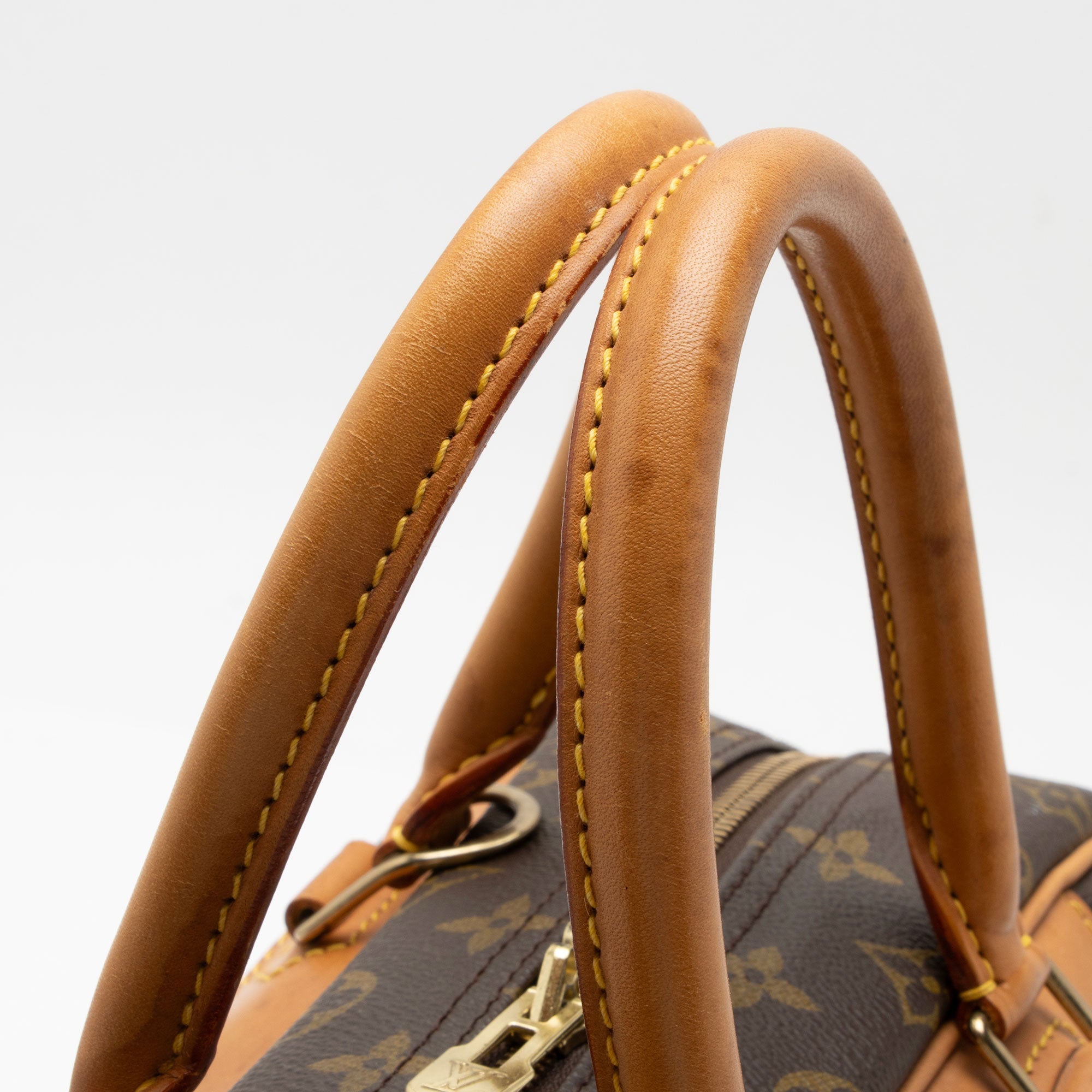 Louis Vuitton Vintage Monogram Canvas Deauville Satchel