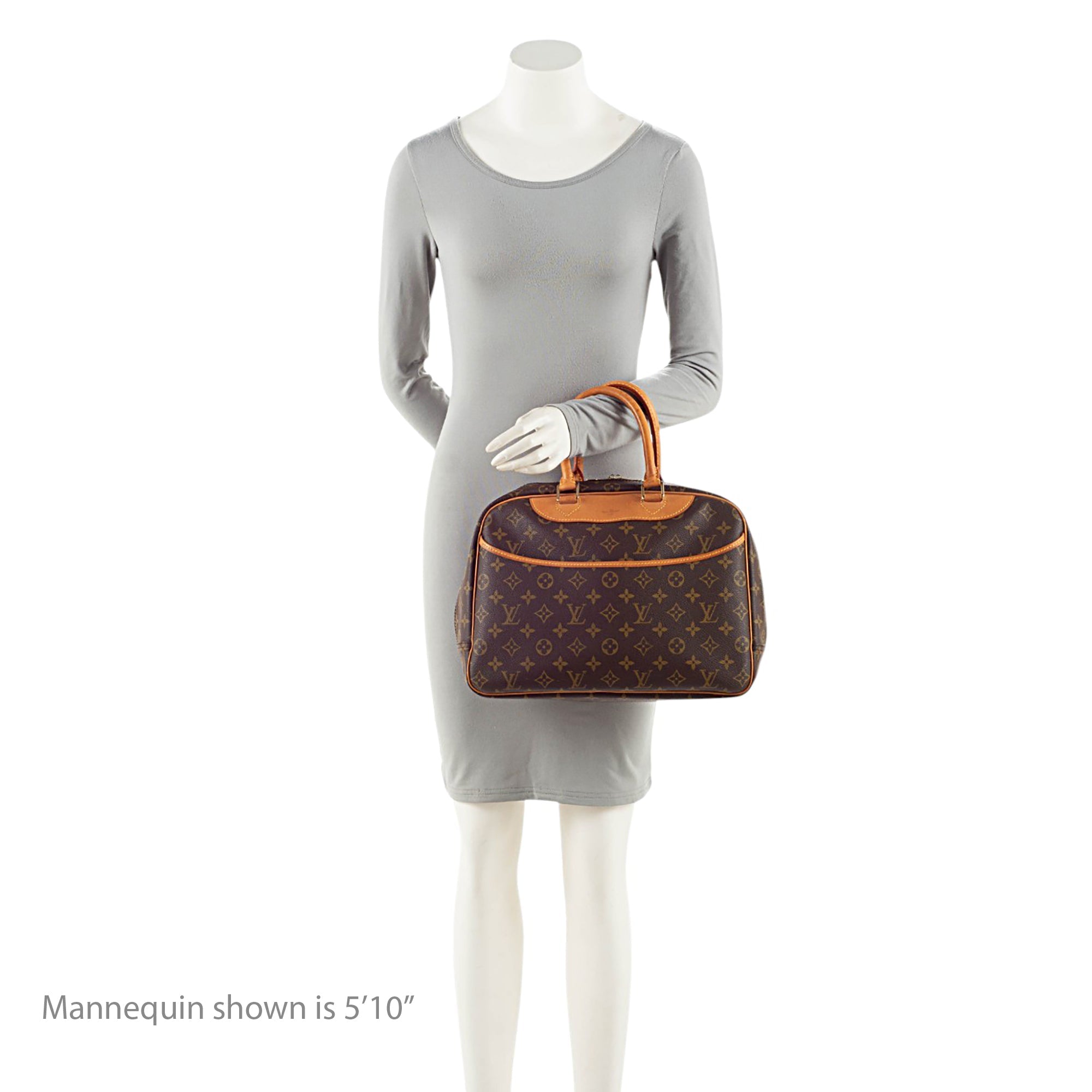 Louis Vuitton Vintage Monogram Canvas Deauville Satchel