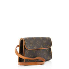 Louis Vuitton Vintage Monogram Canvas Florentine Pochette Belt Bag