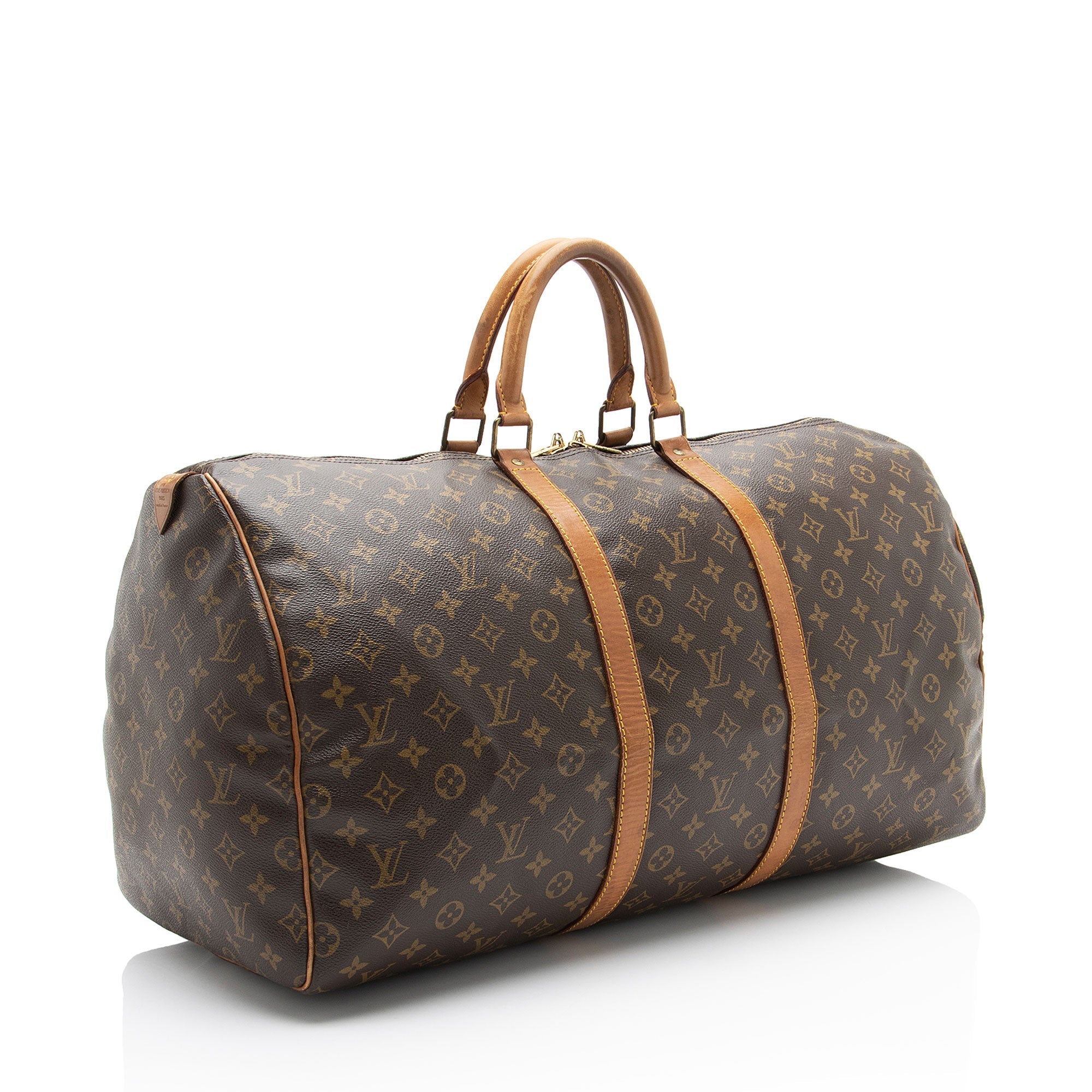Louis Vuitton Vintage Monogram Canvas Keepall 55 Duffle