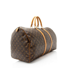 Louis Vuitton Vintage Monogram Canvas Keepall 55 Duffle