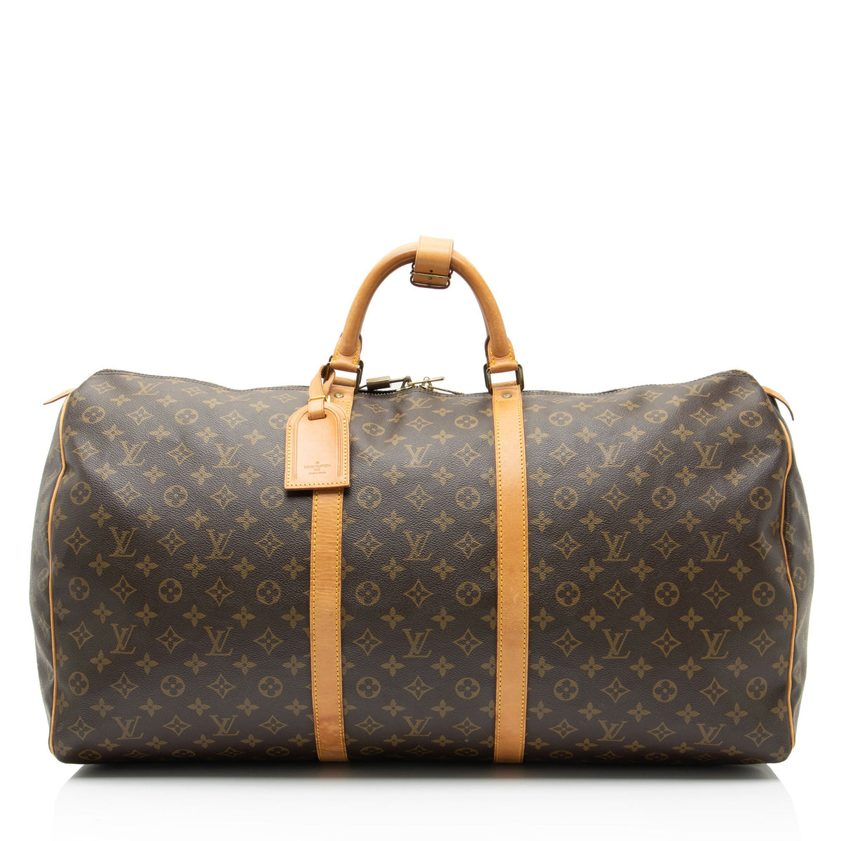 Louis Vuitton Vintage Monogram Canvas Keepall 60 Duffle