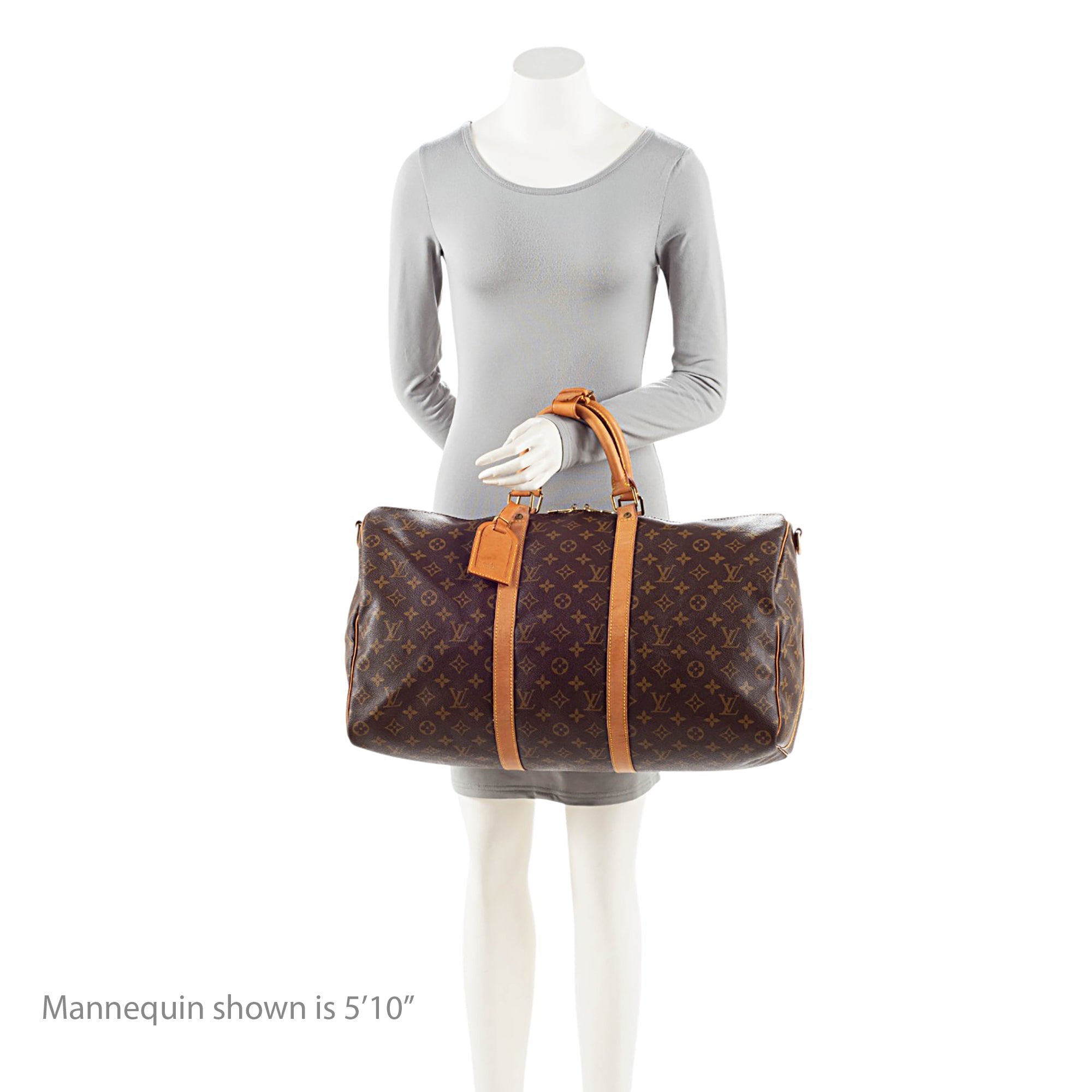 Louis Vuitton Vintage Monogram Canvas Keepall Bandouliere 50 Duffle