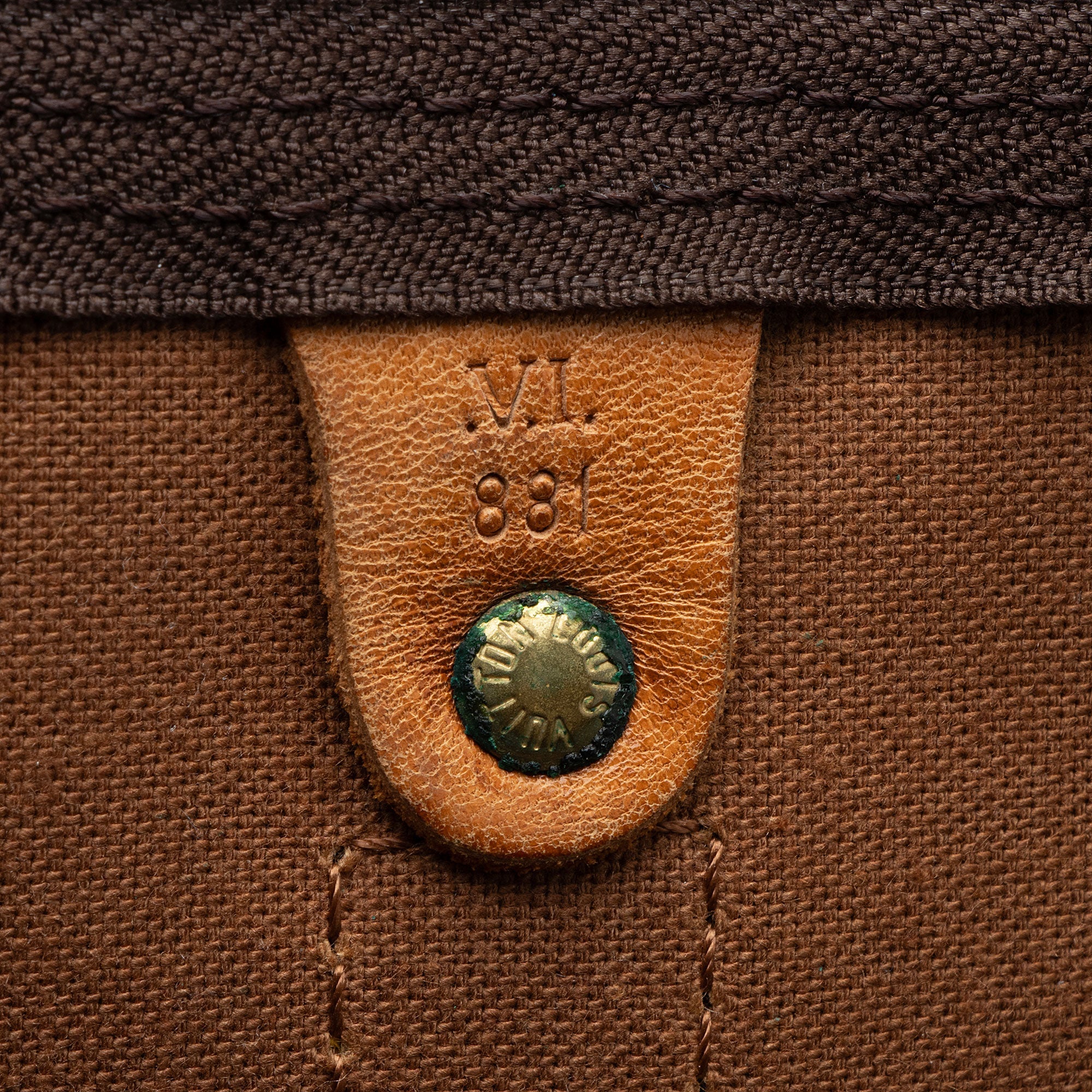 Louis Vuitton Vintage Monogram Canvas Keepall Bandouliere 50 Duffle