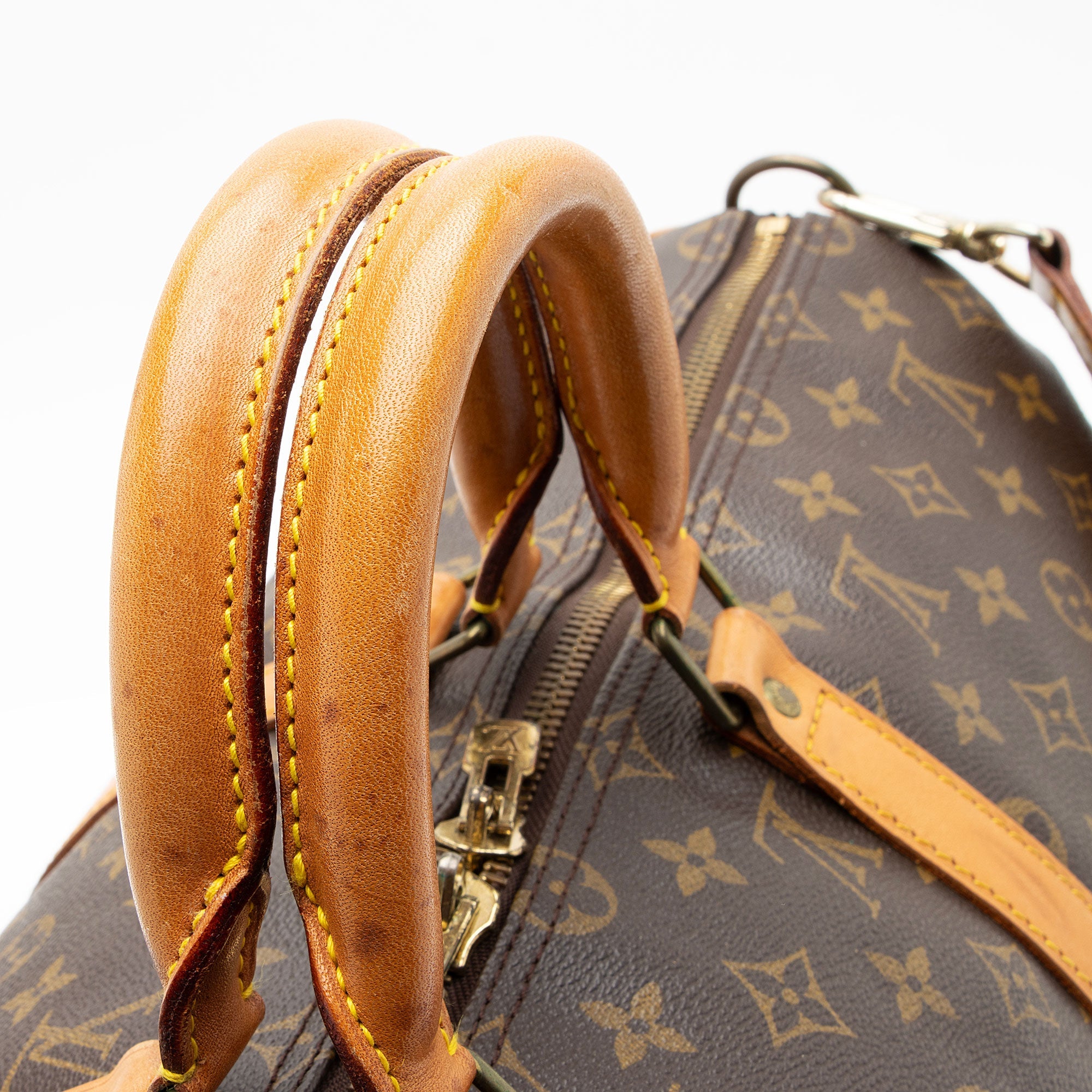 Louis Vuitton Vintage Monogram Canvas Keepall Bandouliere 50 Duffle