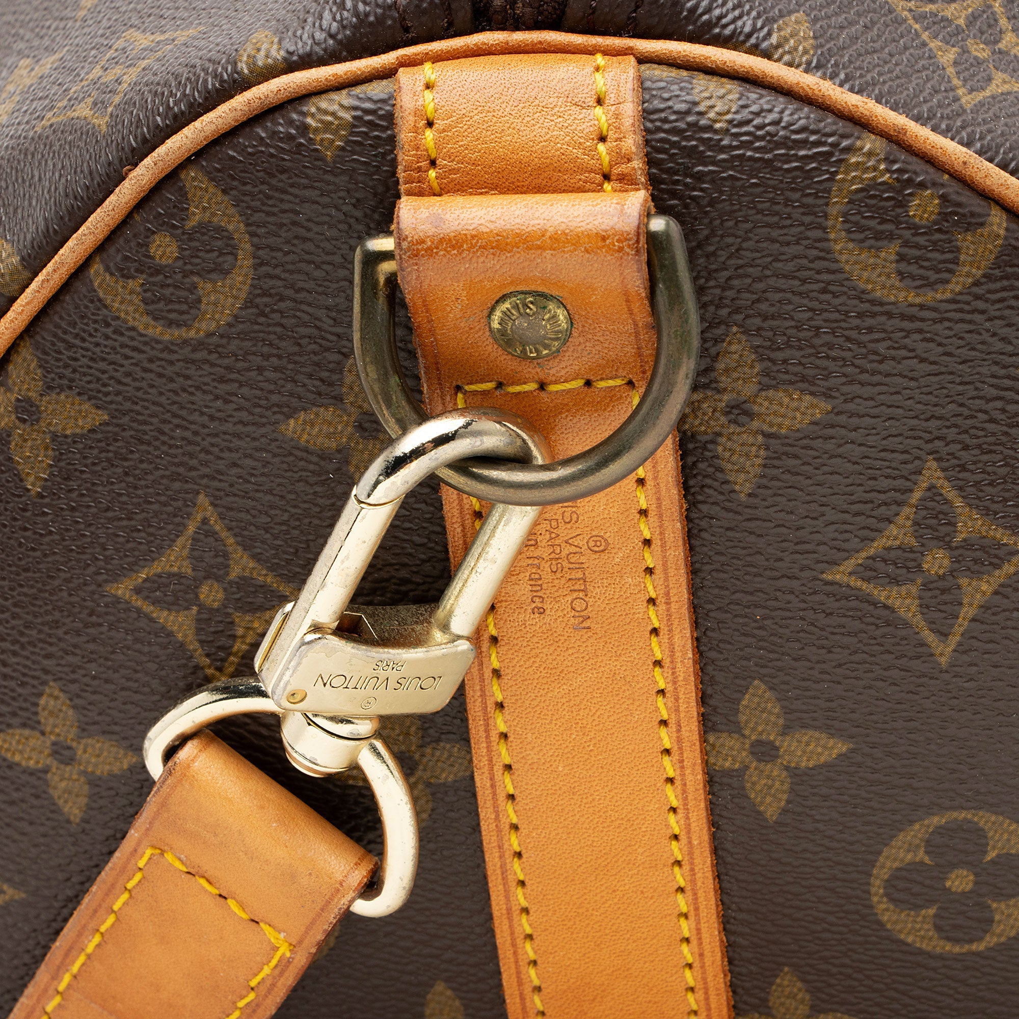 Louis Vuitton Vintage Monogram Canvas Keepall Bandouliere 50 Duffle