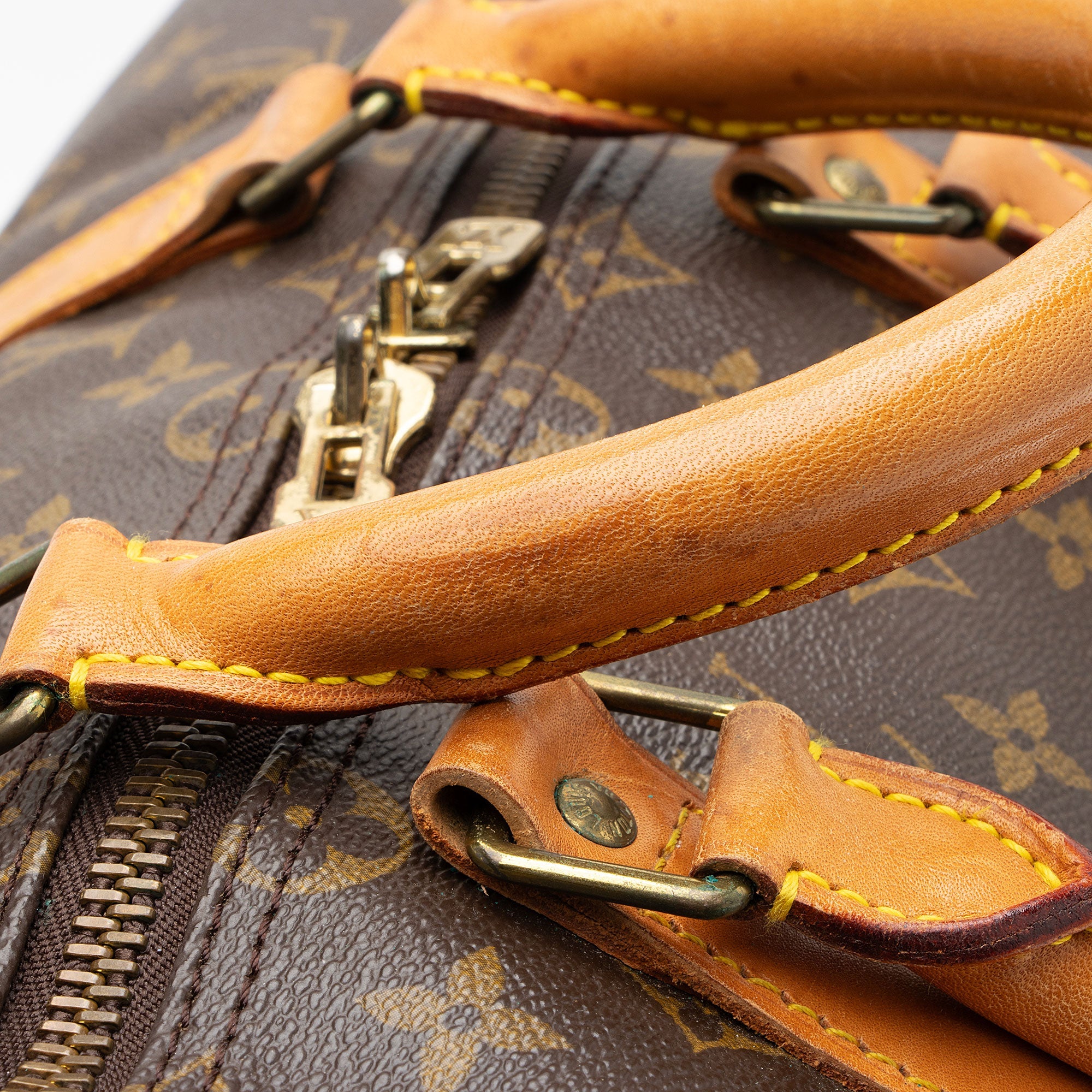 Louis Vuitton Vintage Monogram Canvas Keepall Bandouliere 50 Duffle