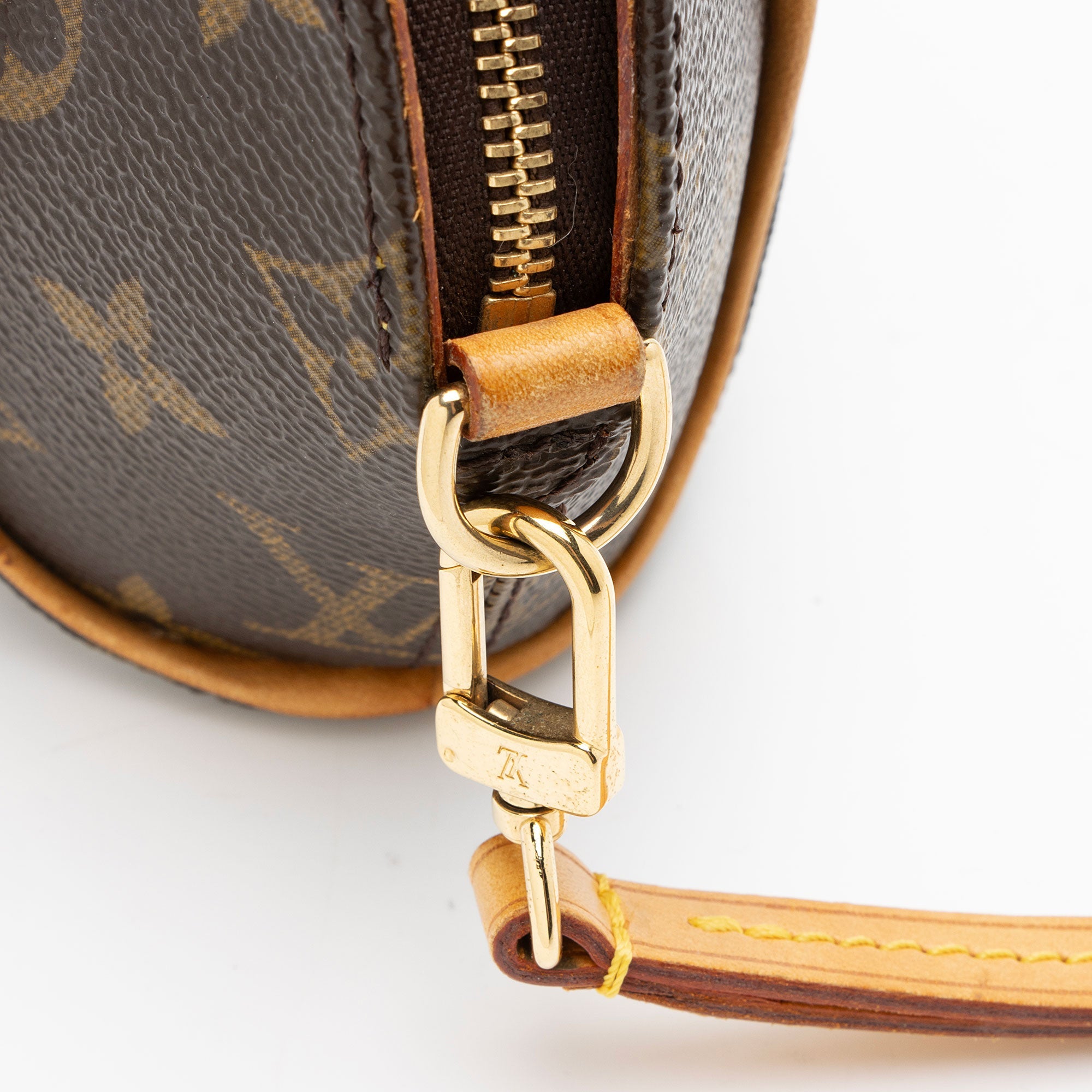 Louis Vuitton Vintage Monogram Canvas Mini Ellipse Clutch