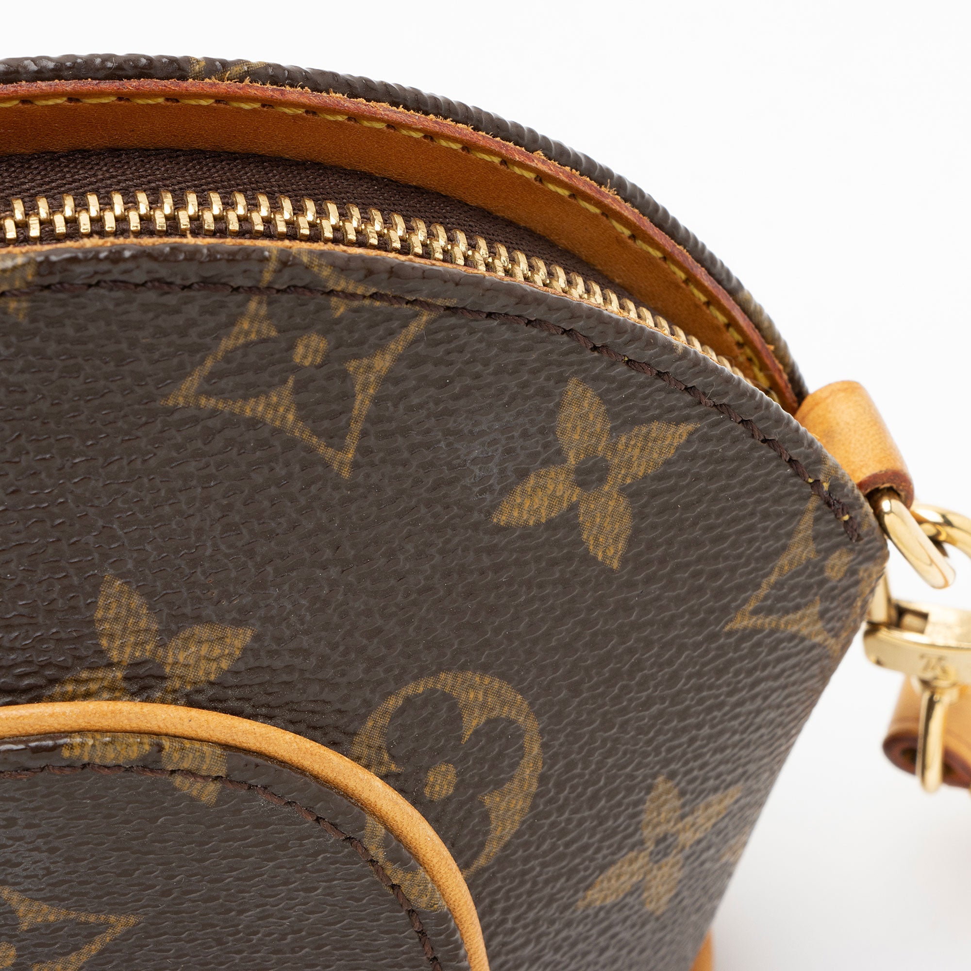 Louis Vuitton Vintage Monogram Canvas Mini Ellipse Clutch