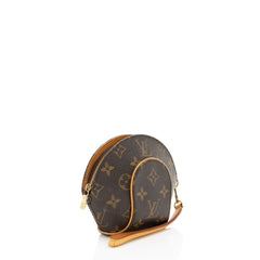 Louis Vuitton Vintage Monogram Canvas Mini Ellipse Clutch