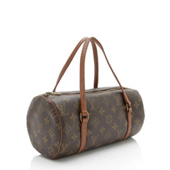 Louis Vuitton Vintage Monogram Canvas Papillon 26 Satchel