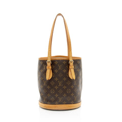 Louis Vuitton Vintage Monogram Canvas Petit Bucket Tote