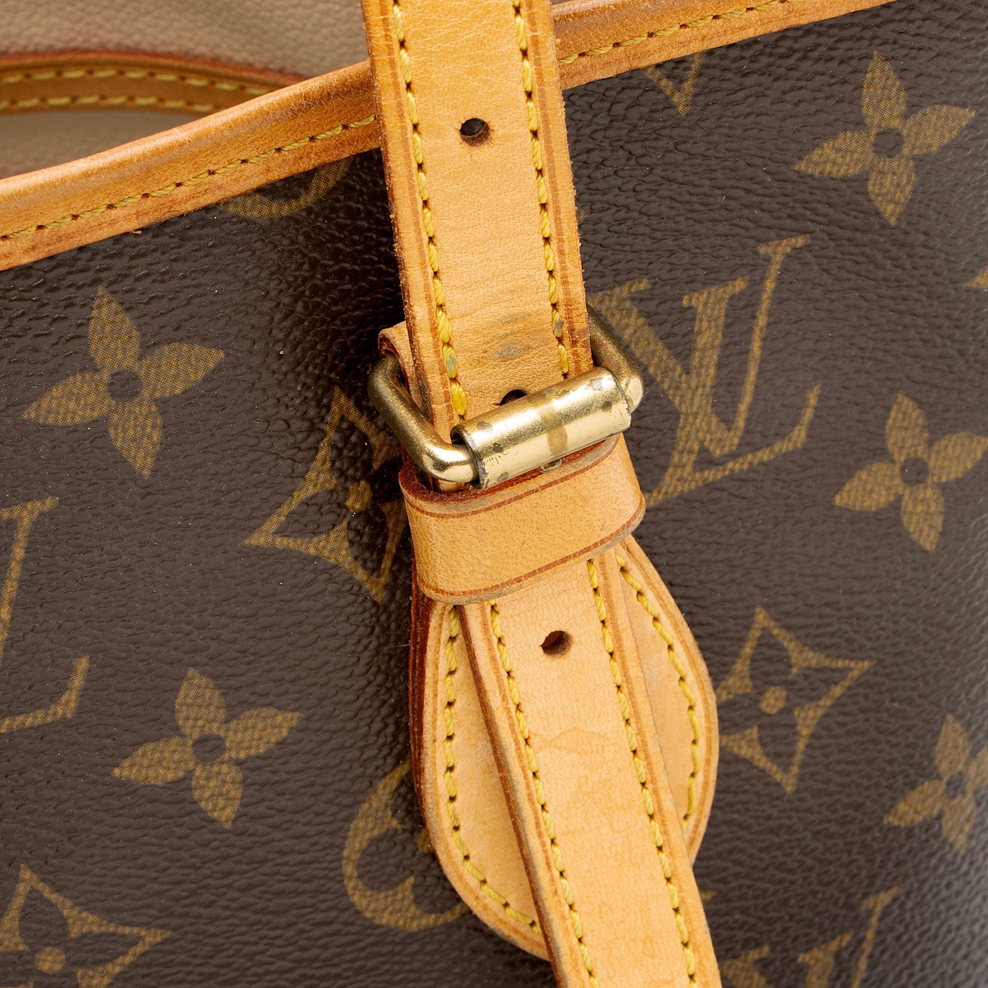 Louis Vuitton Vintage Monogram Canvas Petit Bucket Tote