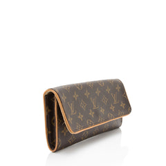Louis Vuitton Vintage Monogram Canvas Pochette Twin GM Shoulder Bag
