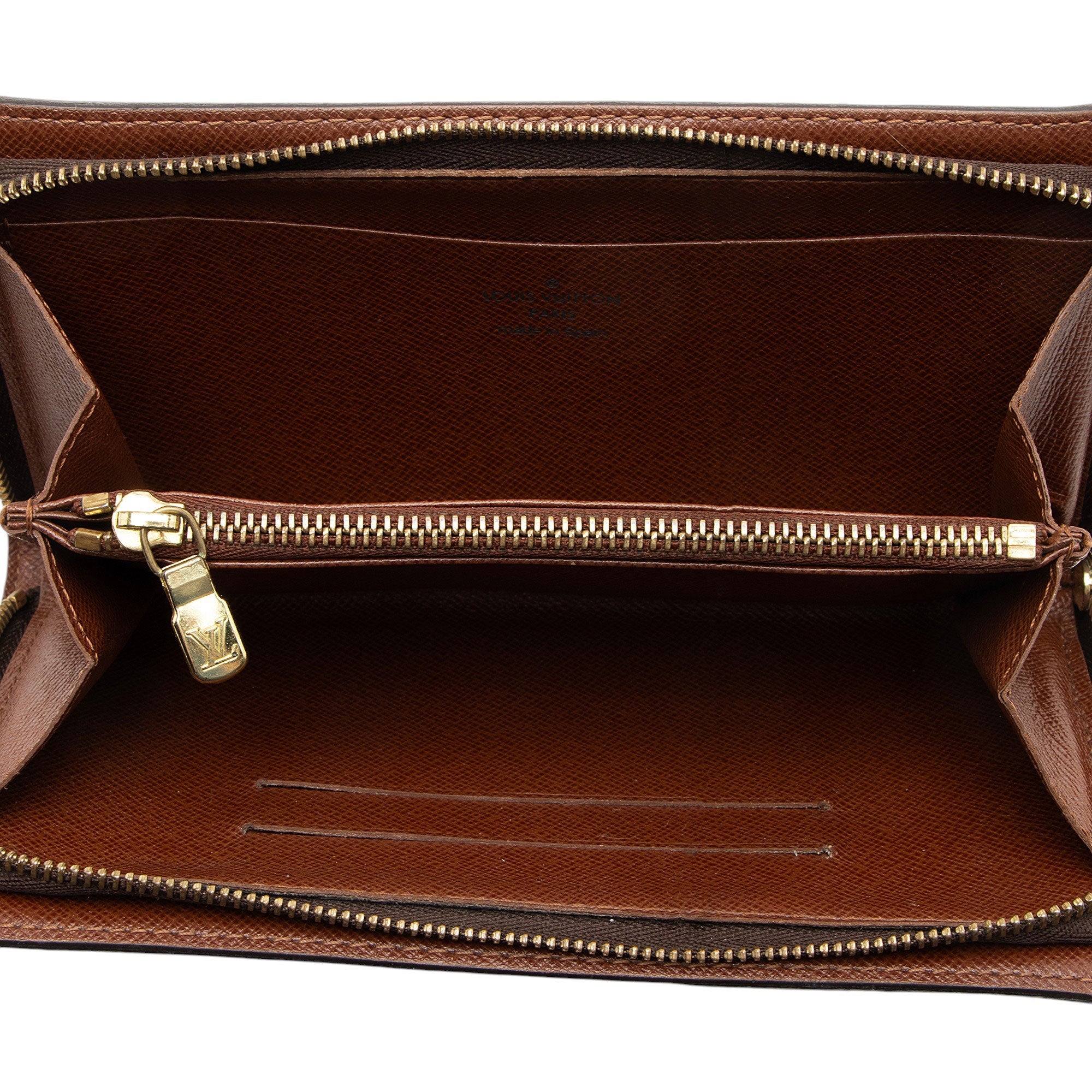 Louis Vuitton Vintage Monogram Canvas Porte Monnaie Zippy Wallet
