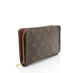 Louis Vuitton Vintage Monogram Canvas Porte Monnaie Zippy Wallet