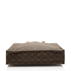 Louis Vuitton Vintage Monogram Canvas Sac Plat Tote