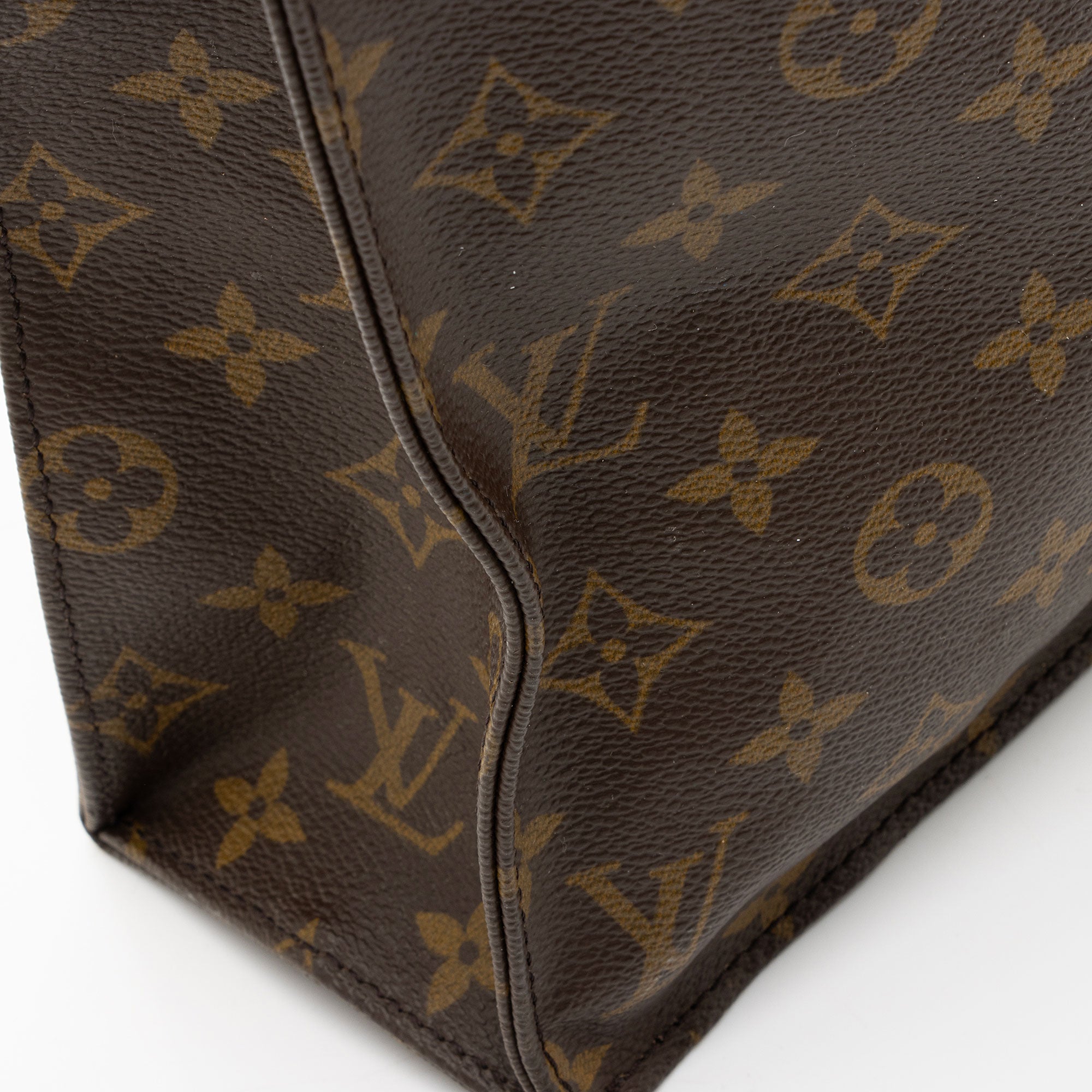 Louis Vuitton Vintage Monogram Canvas Sac Plat Tote
