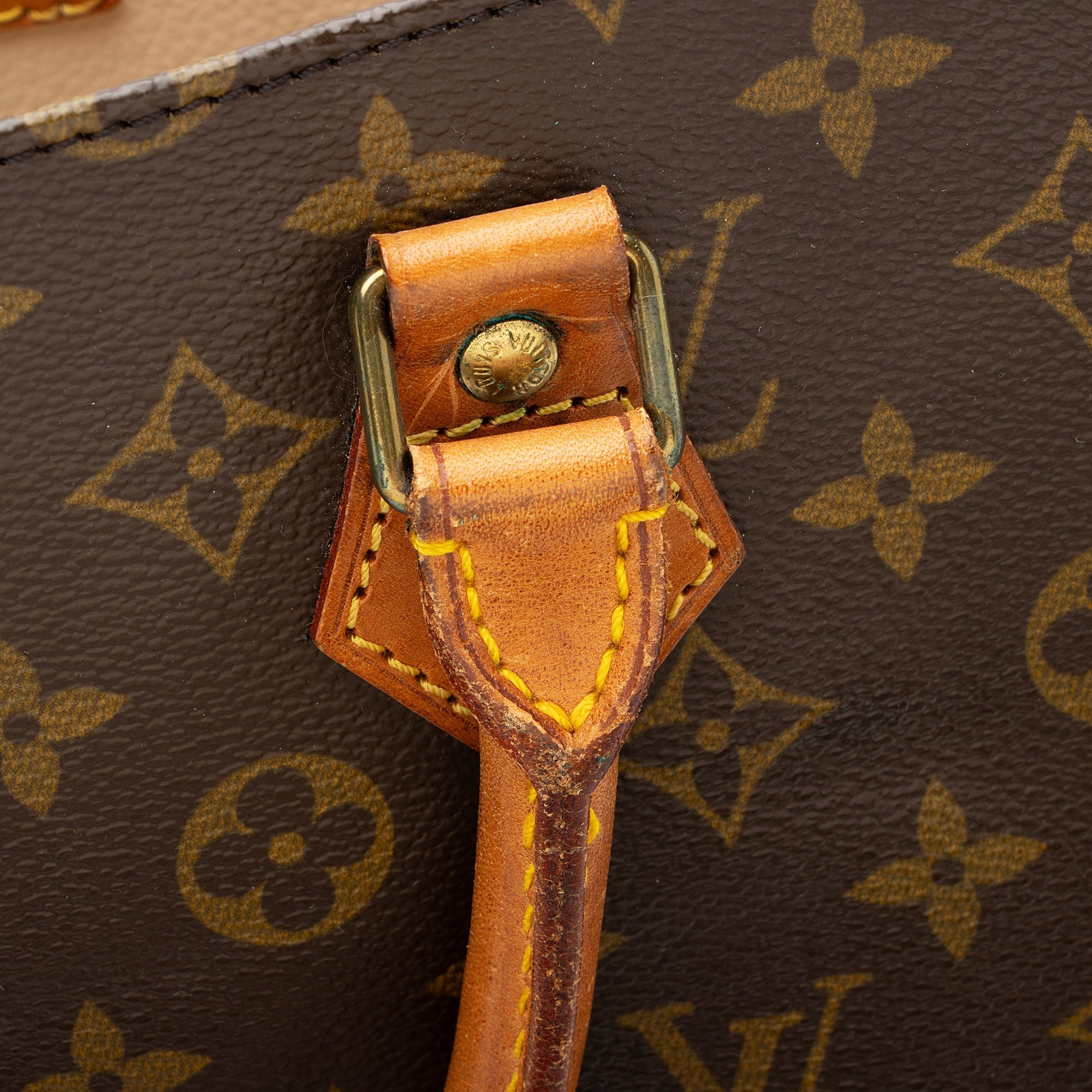 Louis Vuitton Vintage Monogram Canvas Sac Plat Tote