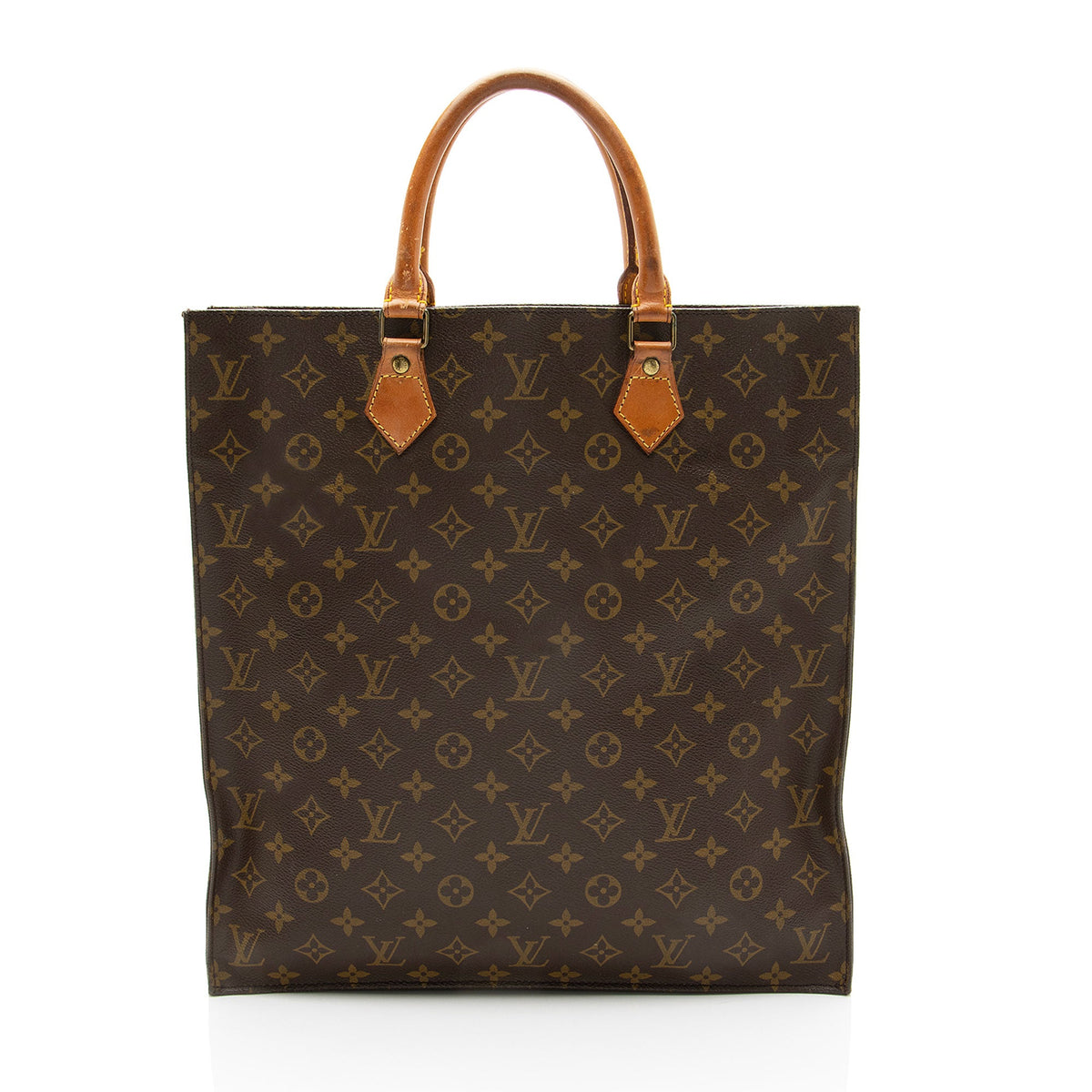 Louis Vuitton Vintage Monogram Canvas Sac Plat Tote