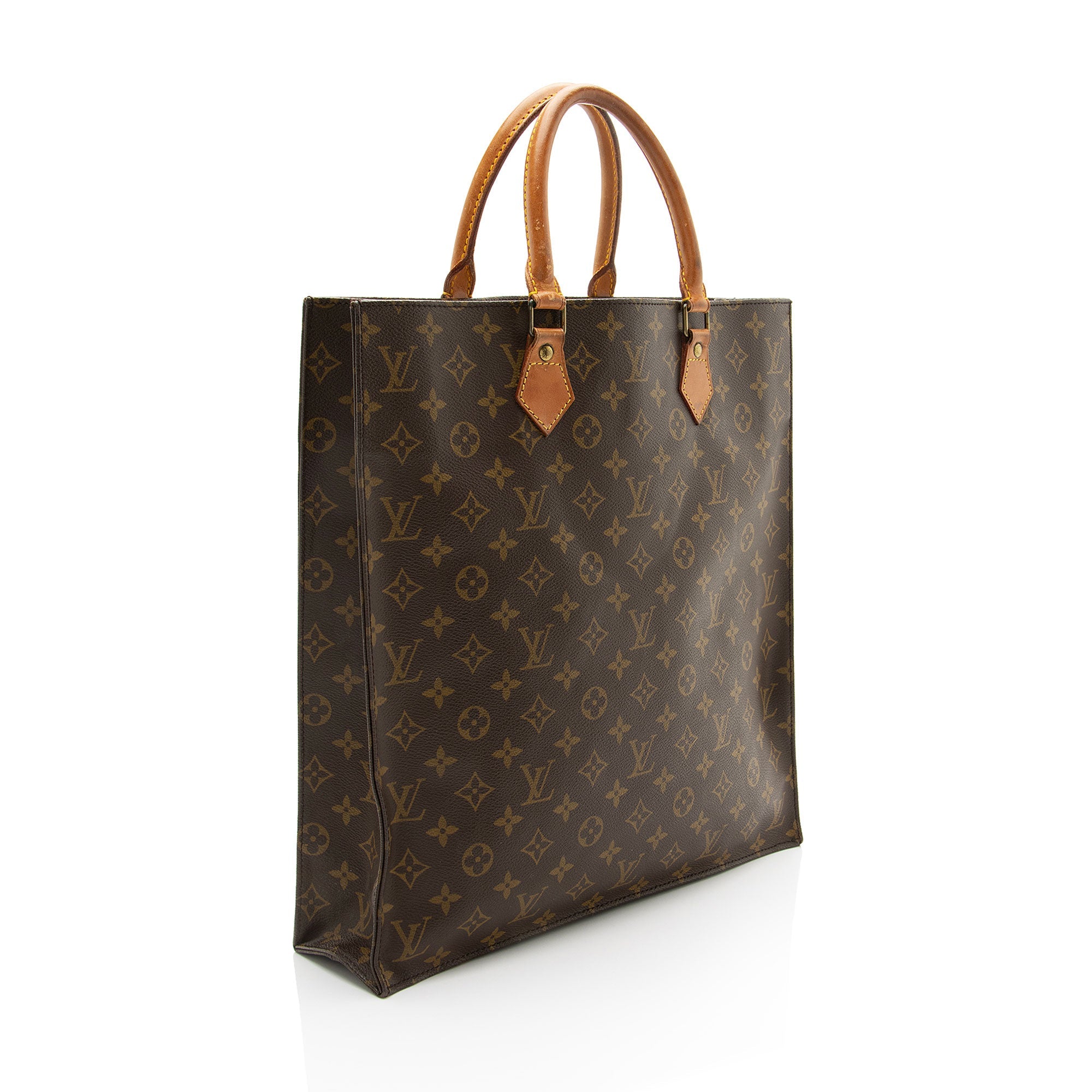 Louis Vuitton Vintage Monogram Canvas Sac Plat Tote