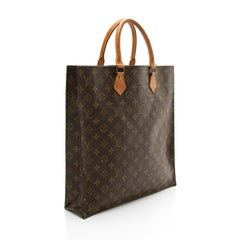 Louis Vuitton Vintage Monogram Canvas Sac Plat Tote