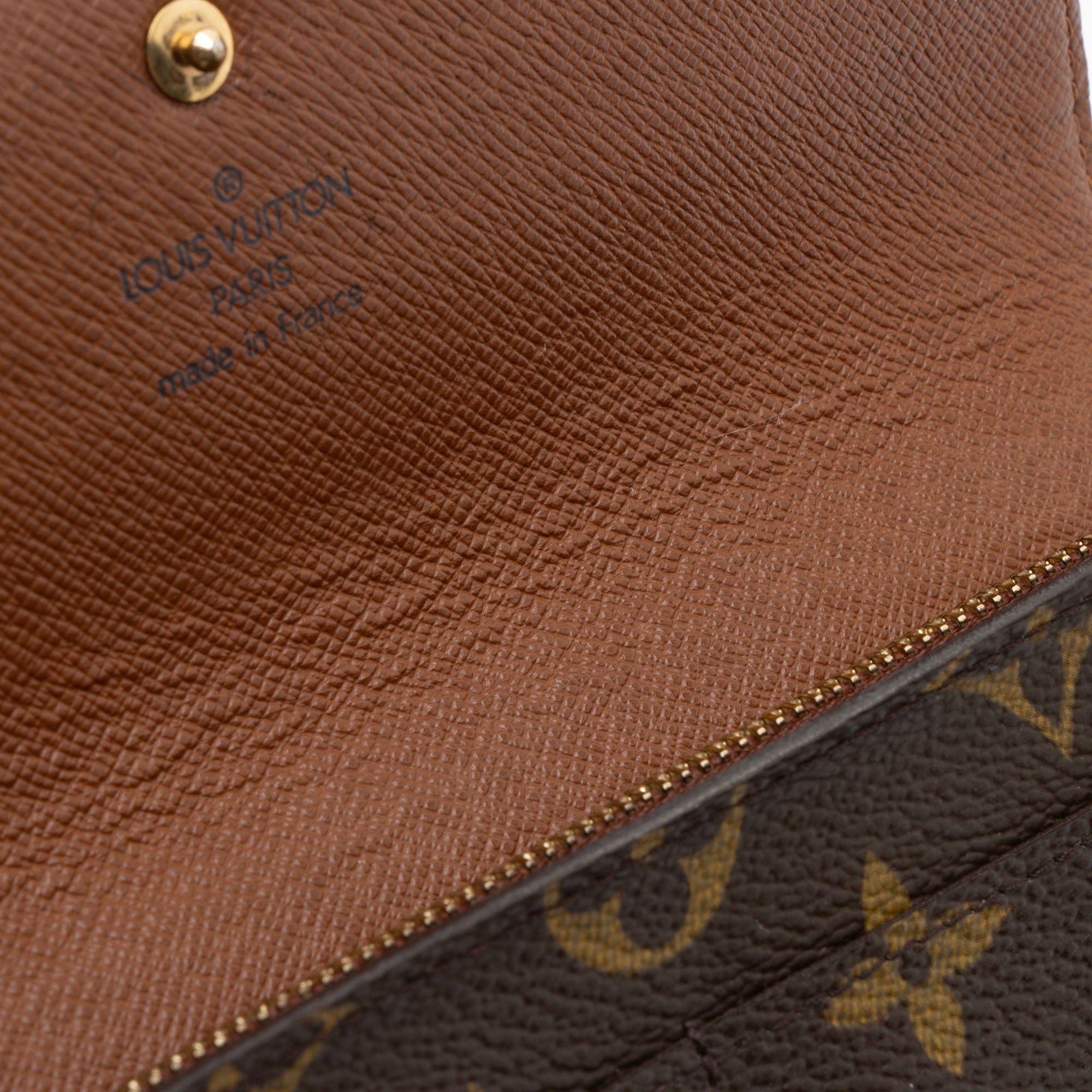Louis Vuitton Vintage Monogram Canvas Sarah Wallet
