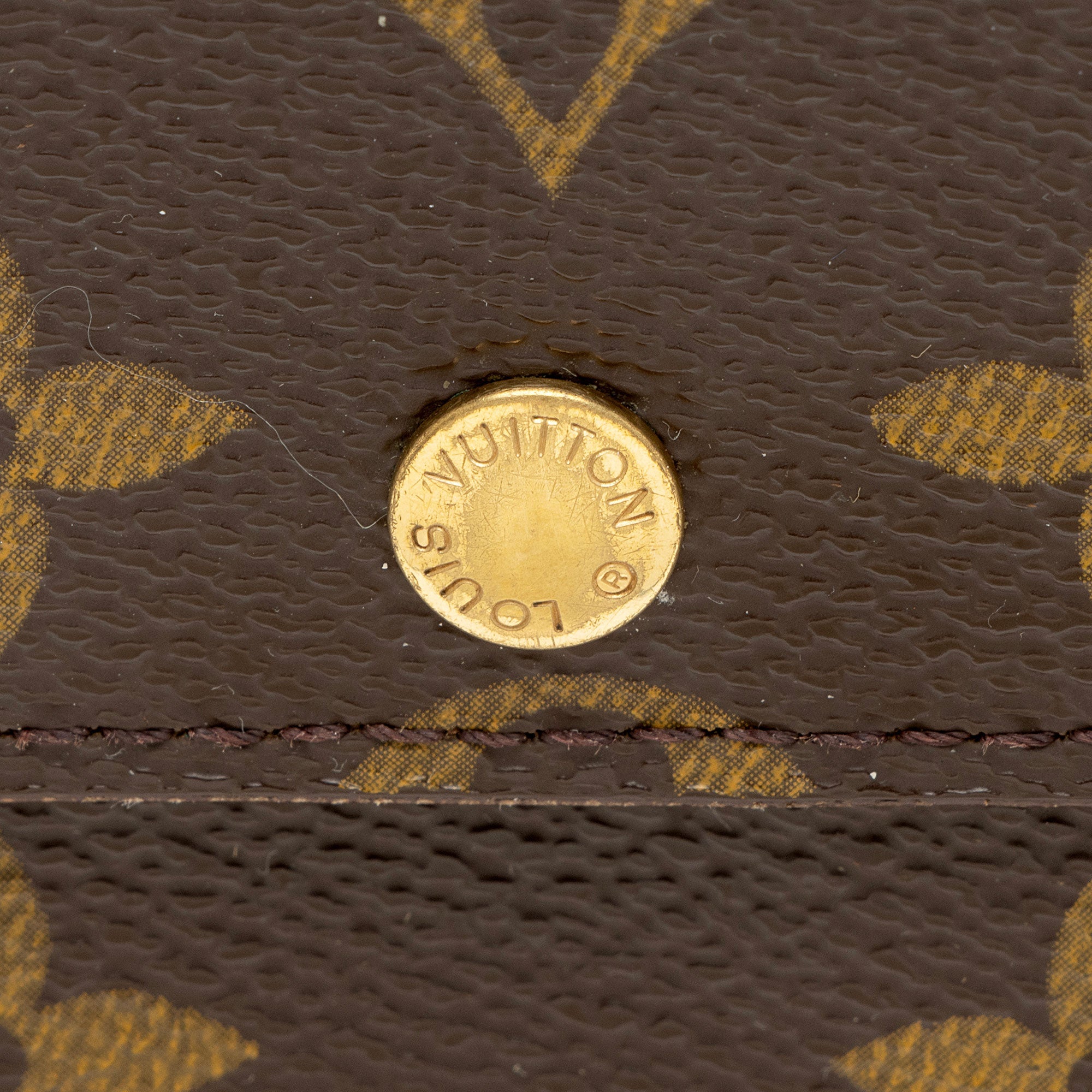 Louis Vuitton Vintage Monogram Canvas Sarah Wallet