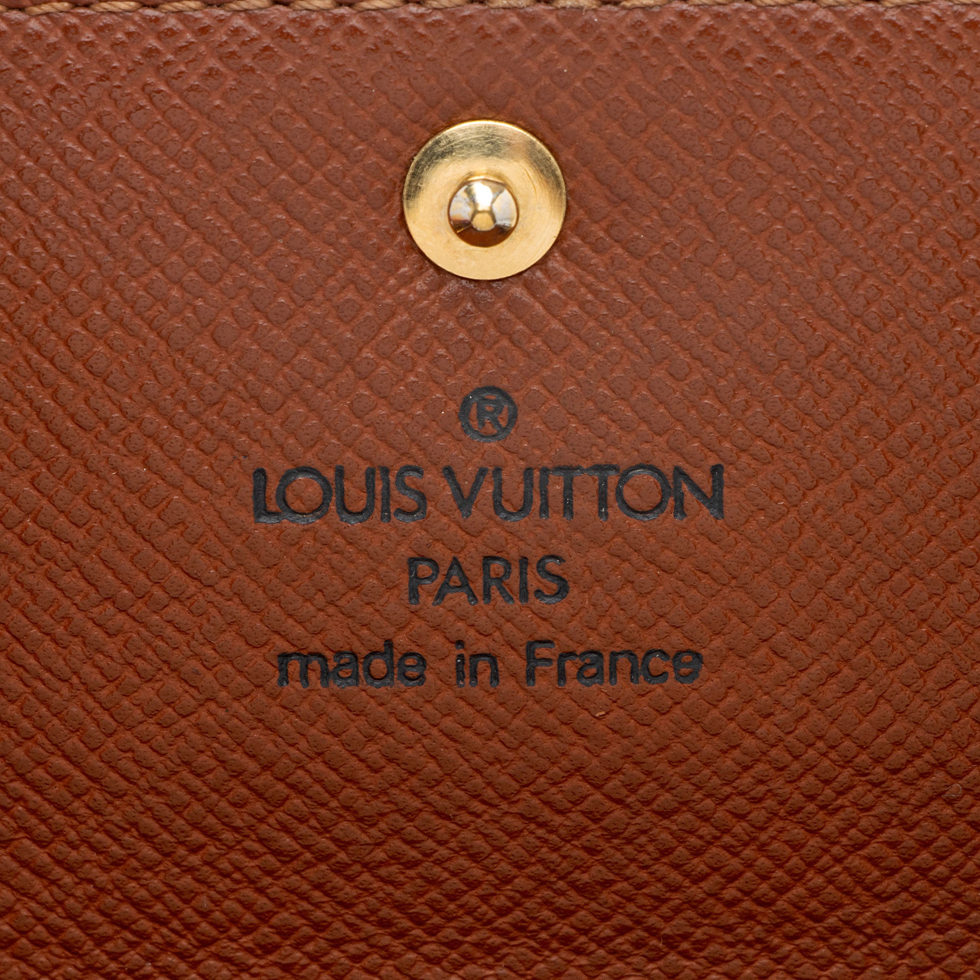 Louis Vuitton Vintage Monogram Canvas Sarah Wallet