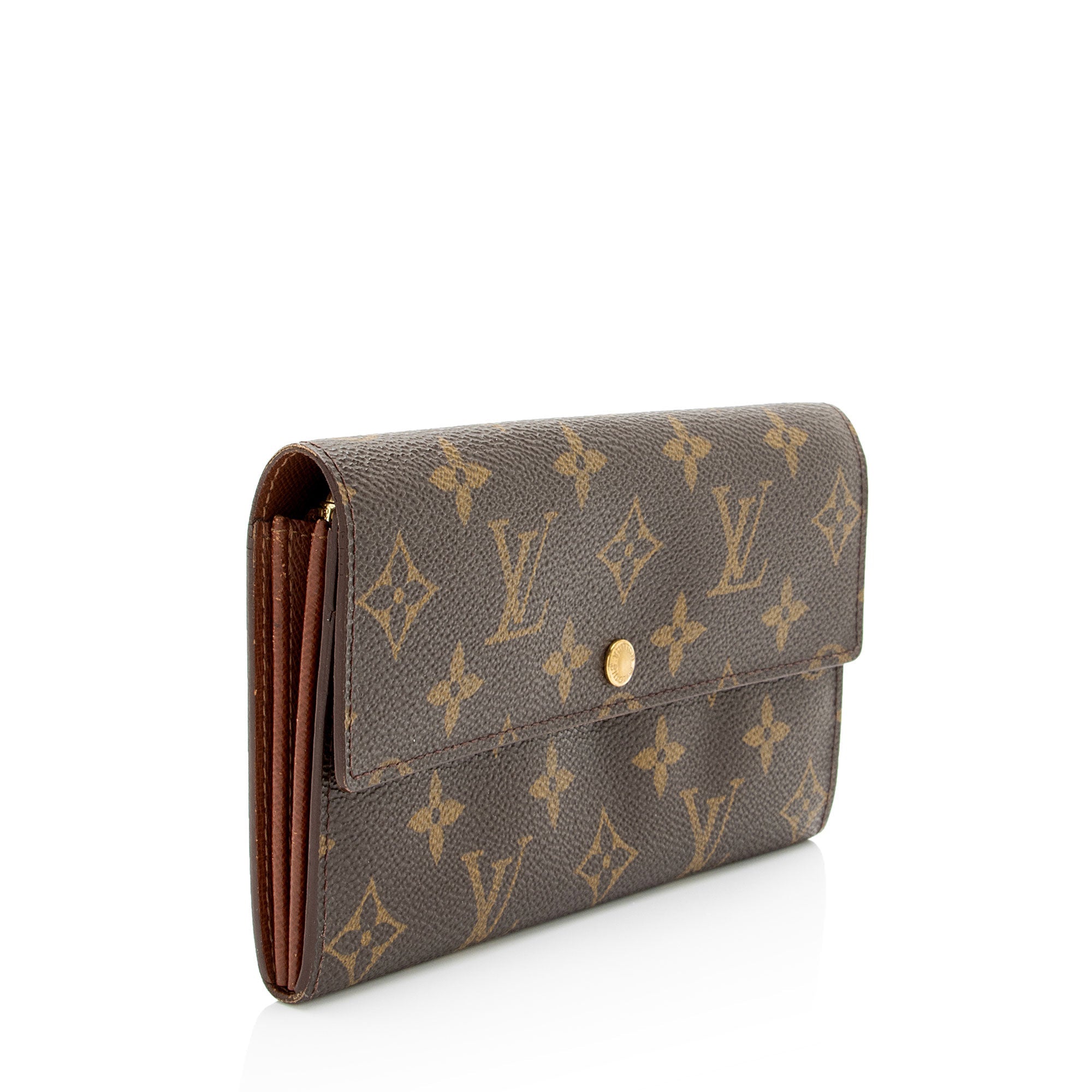 Louis Vuitton Vintage Monogram Canvas Sarah Wallet