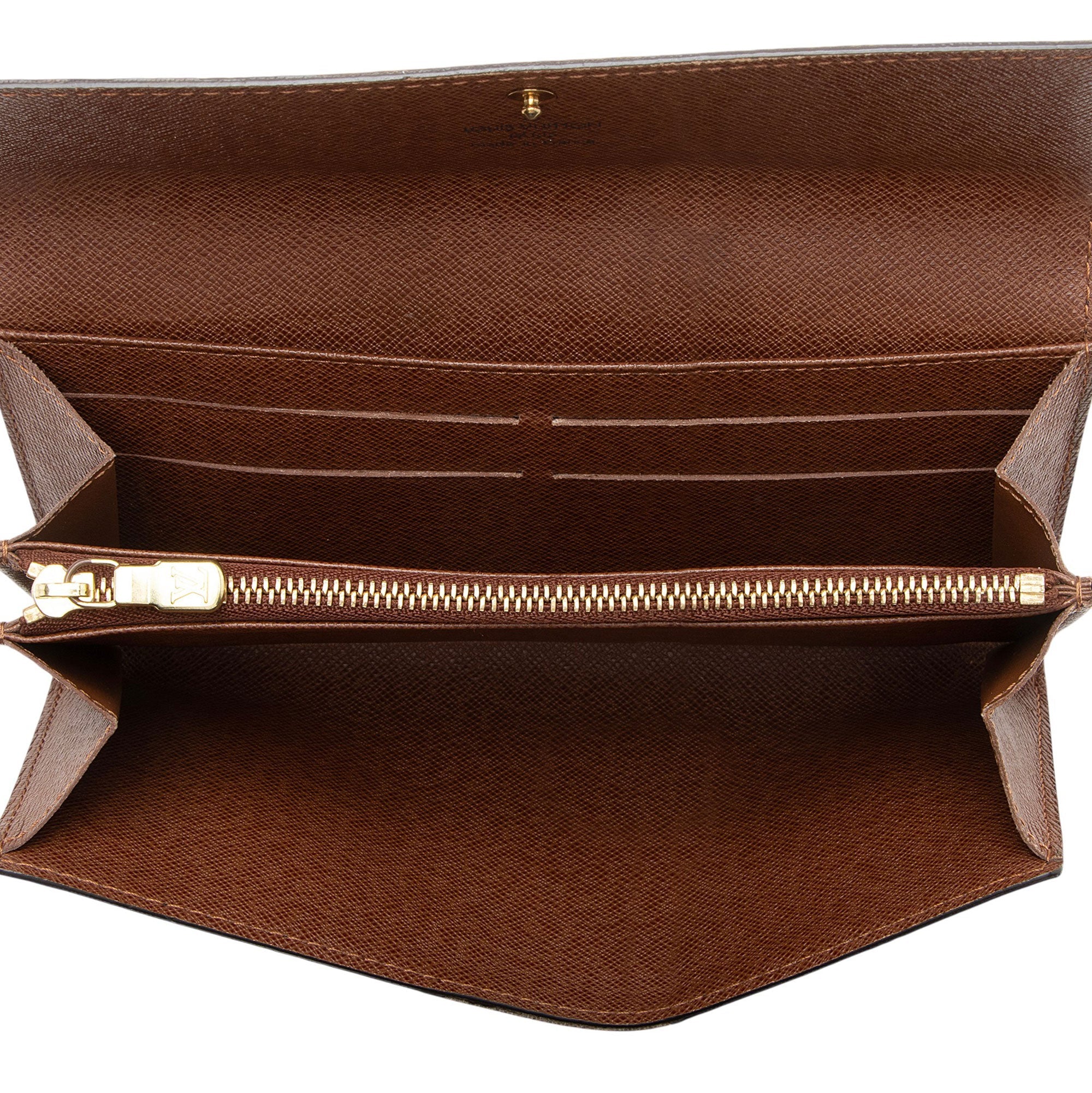 Louis Vuitton Vintage Monogram Canvas Sarah Wallet