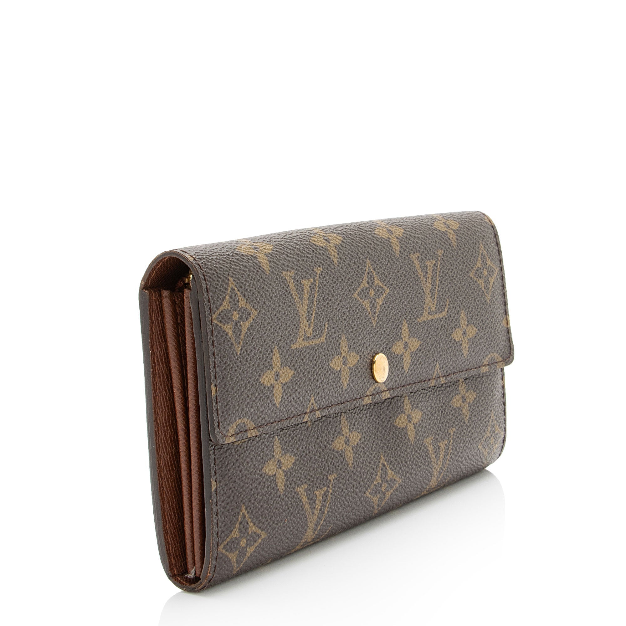 Louis Vuitton Vintage Monogram Canvas Sarah Wallet