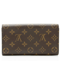 Louis Vuitton Vintage Monogram Canvas Sarah Wallet