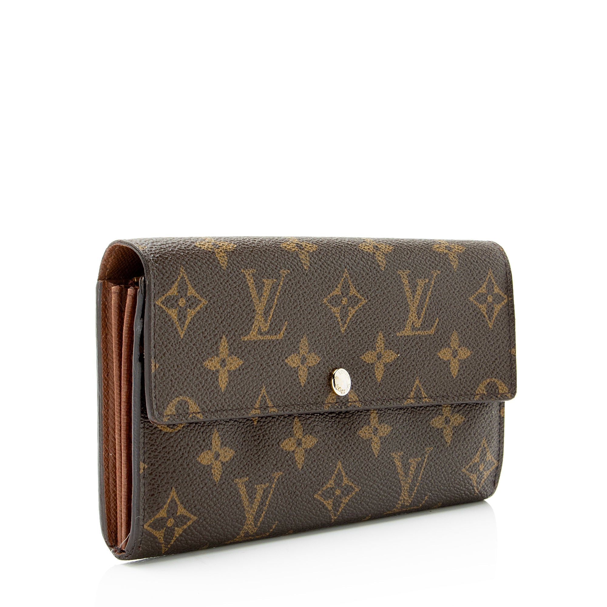 Louis Vuitton Vintage Monogram Canvas Sarah Wallet