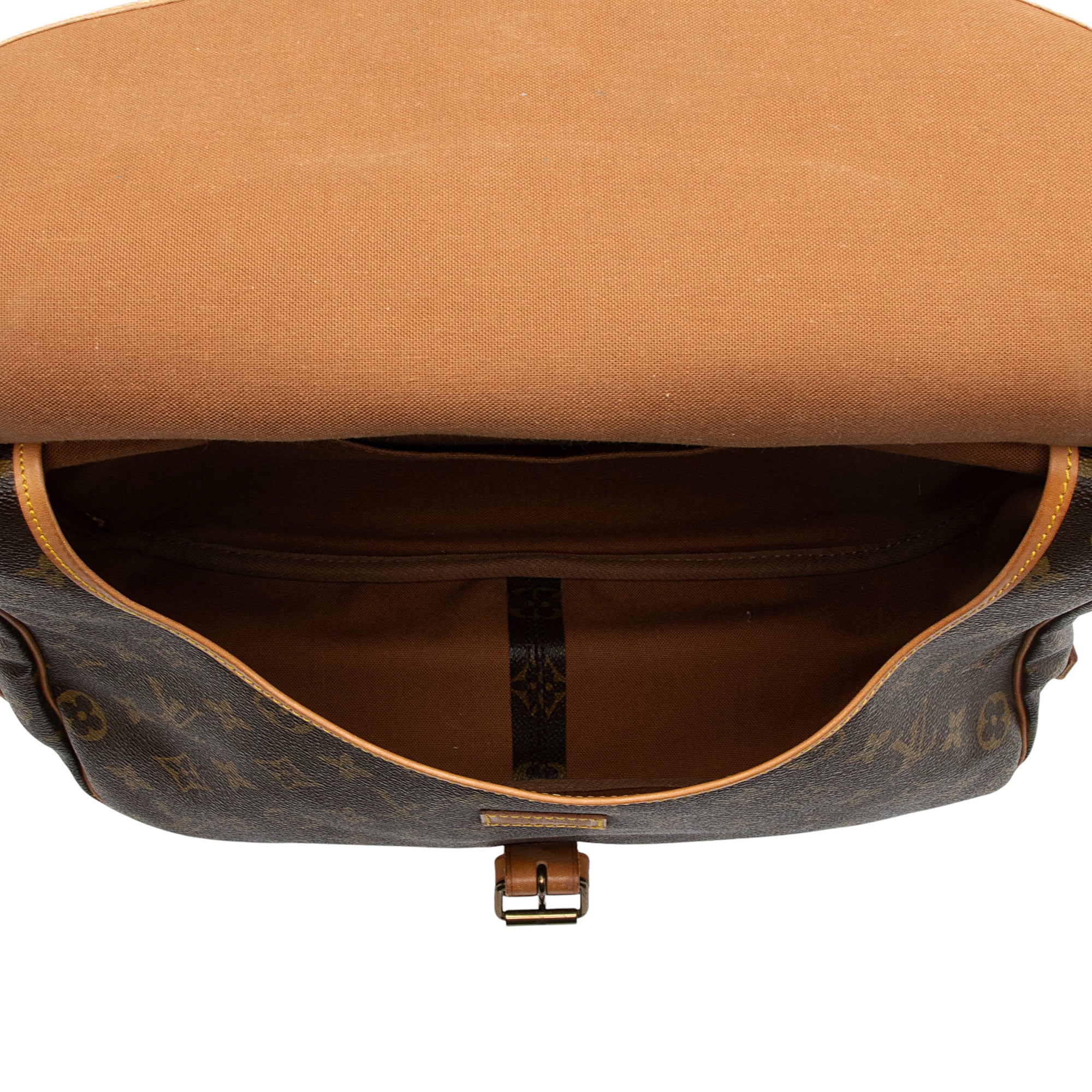 Louis Vuitton Vintage Monogram Canvas Saumur 35 Messenger