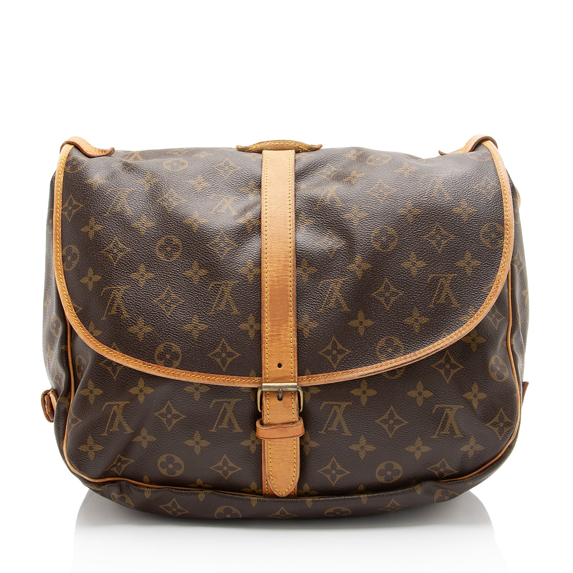 Louis Vuitton Vintage Monogram Canvas Saumur 35 Messenger