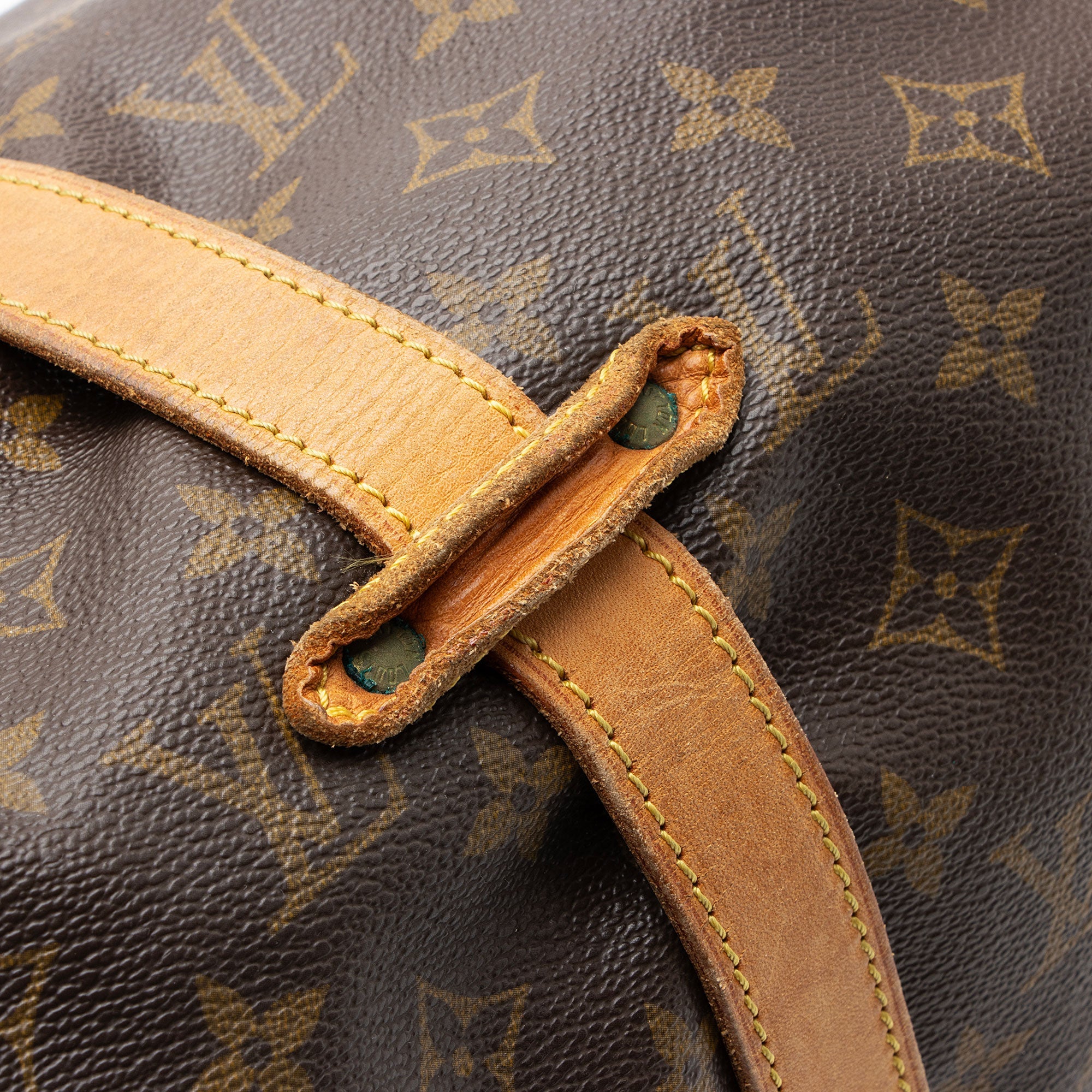 Louis Vuitton Vintage Monogram Canvas Saumur 35 Messenger