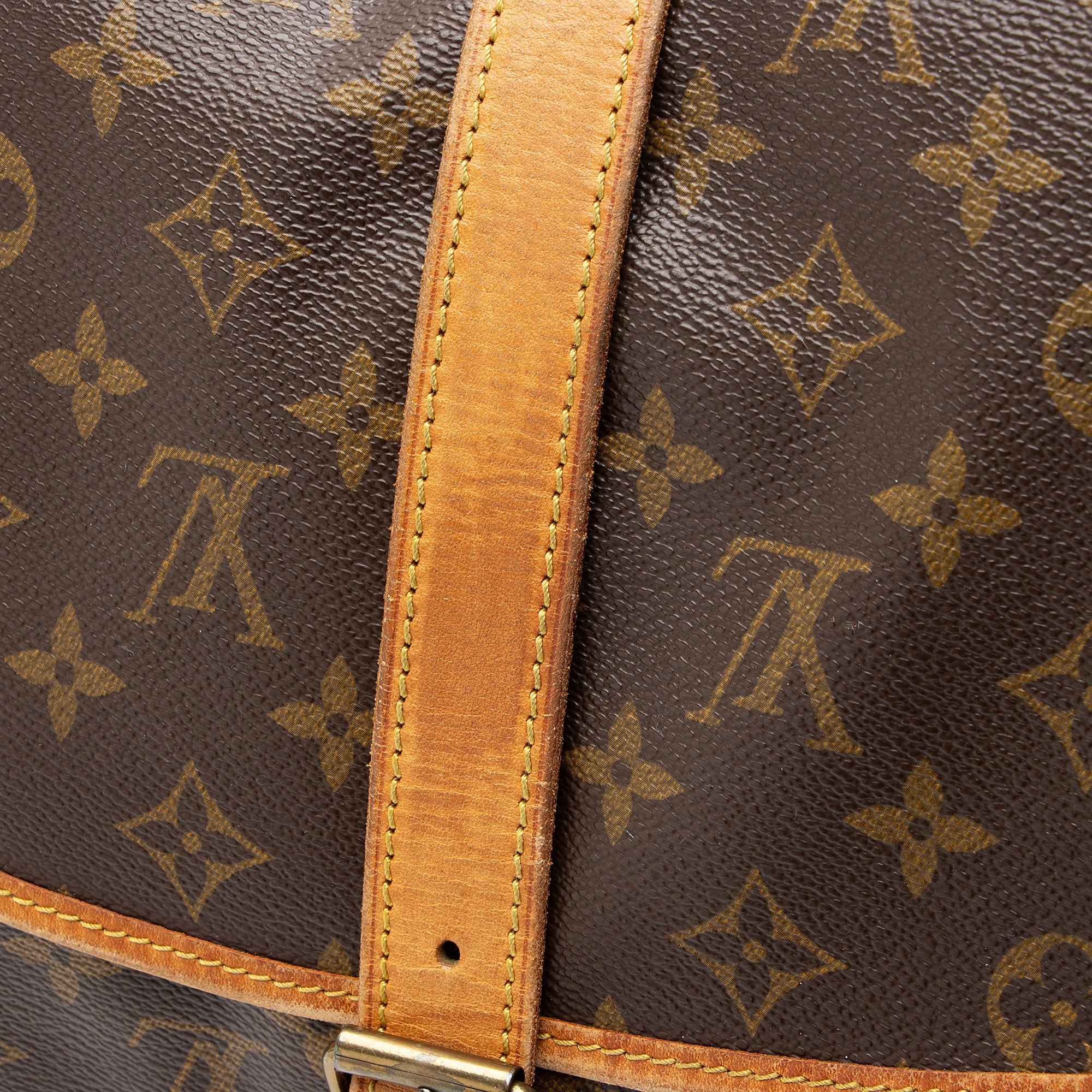 Louis Vuitton Vintage Monogram Canvas Saumur 35 Messenger