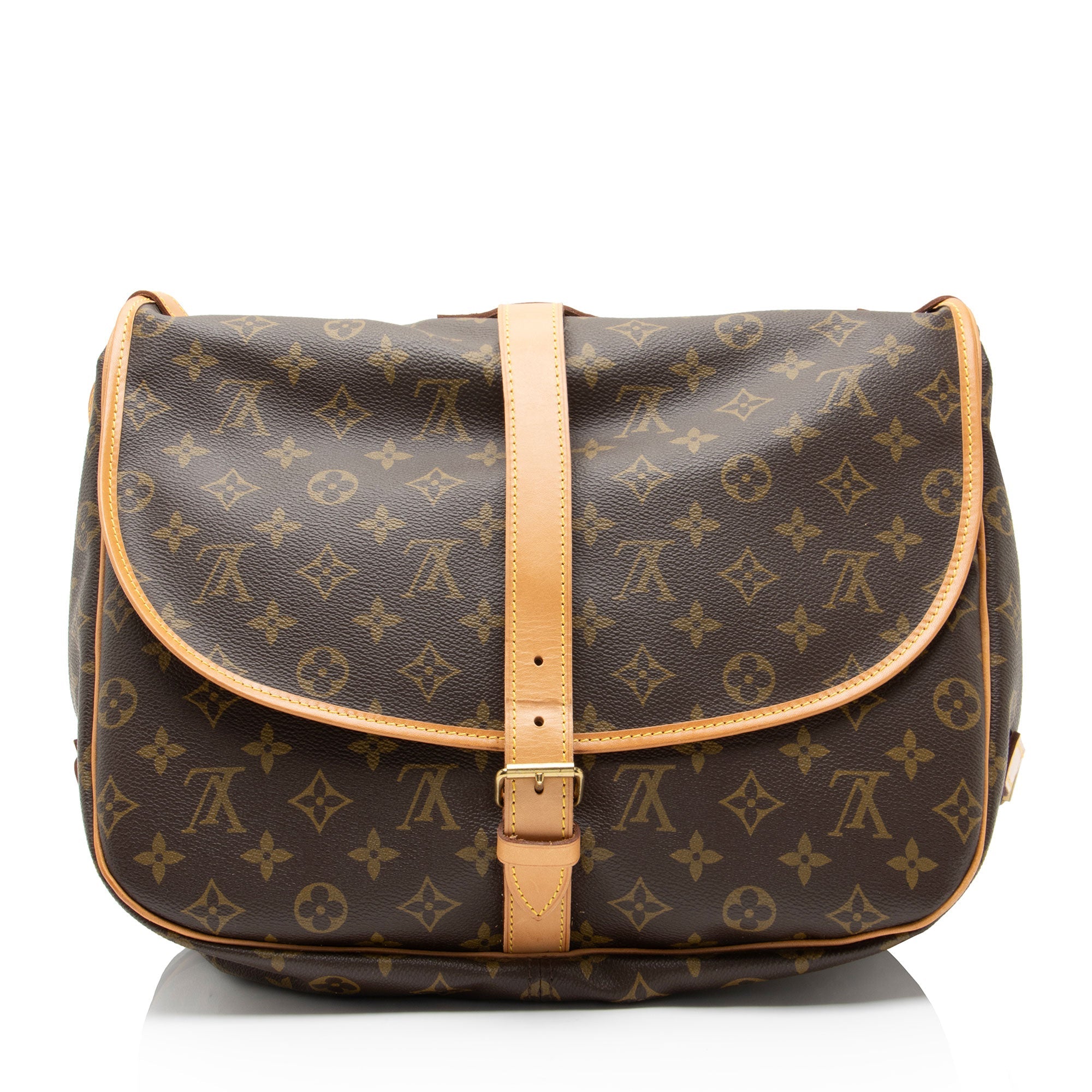 Louis Vuitton Vintage Monogram Canvas Saumur 35 Messenger