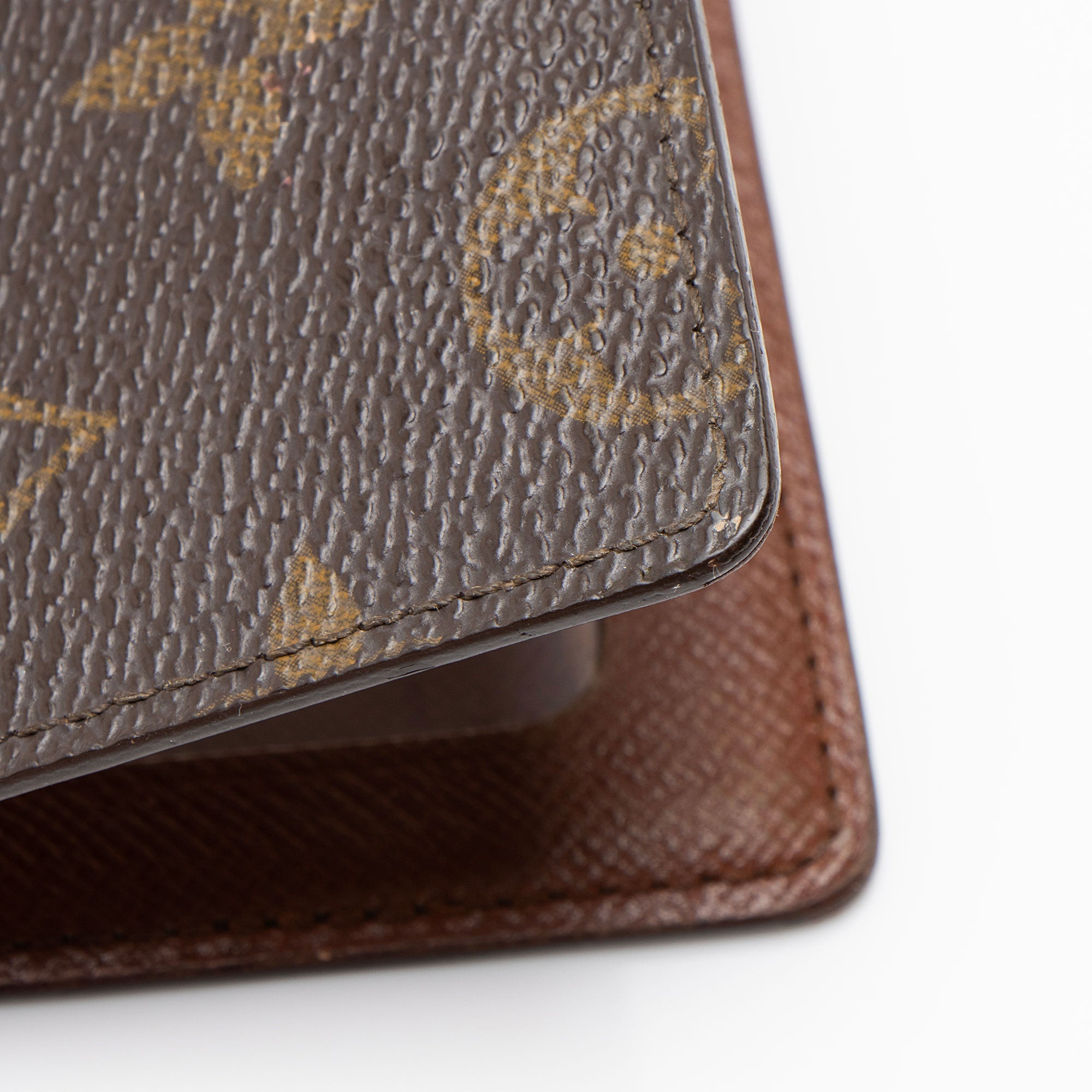 Louis Vuitton Vintage Monogram Canvas Two Card Holder Wallet