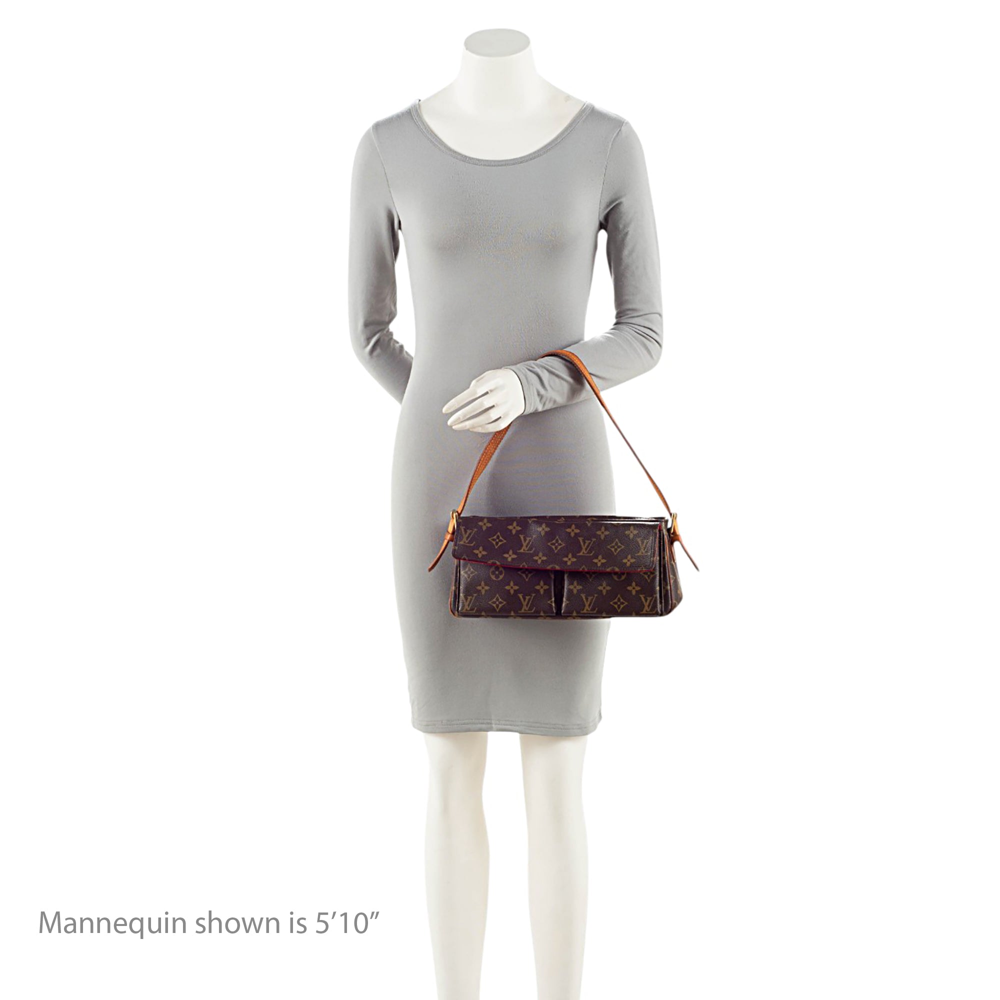 Louis Vuitton Vintage Monogram Canvas Viva Cite MM Shoulder Bag
