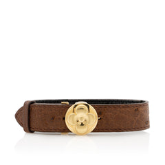 Louis Vuitton Vintage Ostrich Wish Bracelet