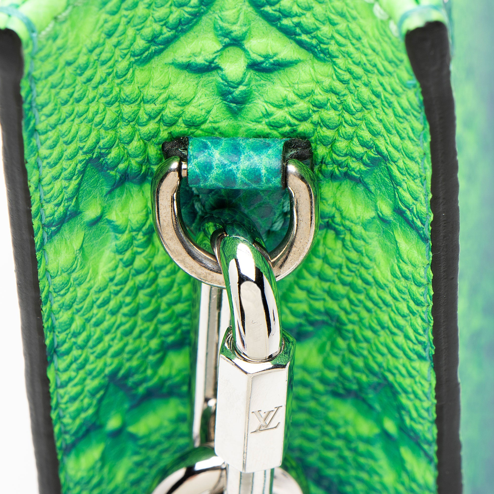 Louis Vuitton x Virgil Abloh Taurillon Illusion Petit Sac Plat Shoulder Bag
