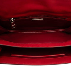 Prada Bicolor Saffiano Sound Lock Shoulder Bag