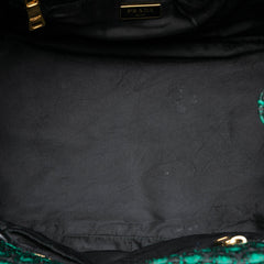 Prada Broccato Canapa Satchel