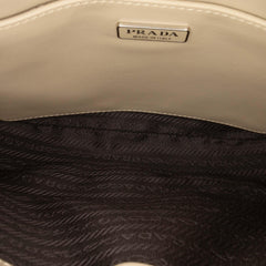 Prada Brushed Leather Cleo Shoulder Bag